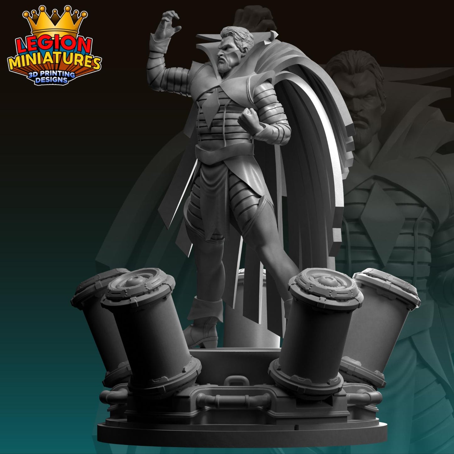 Mr Sinister Fan Art 40mm Miniature (Sculpted by Legion Miniatures) (Crisis Protocol Proxy/Alternative)