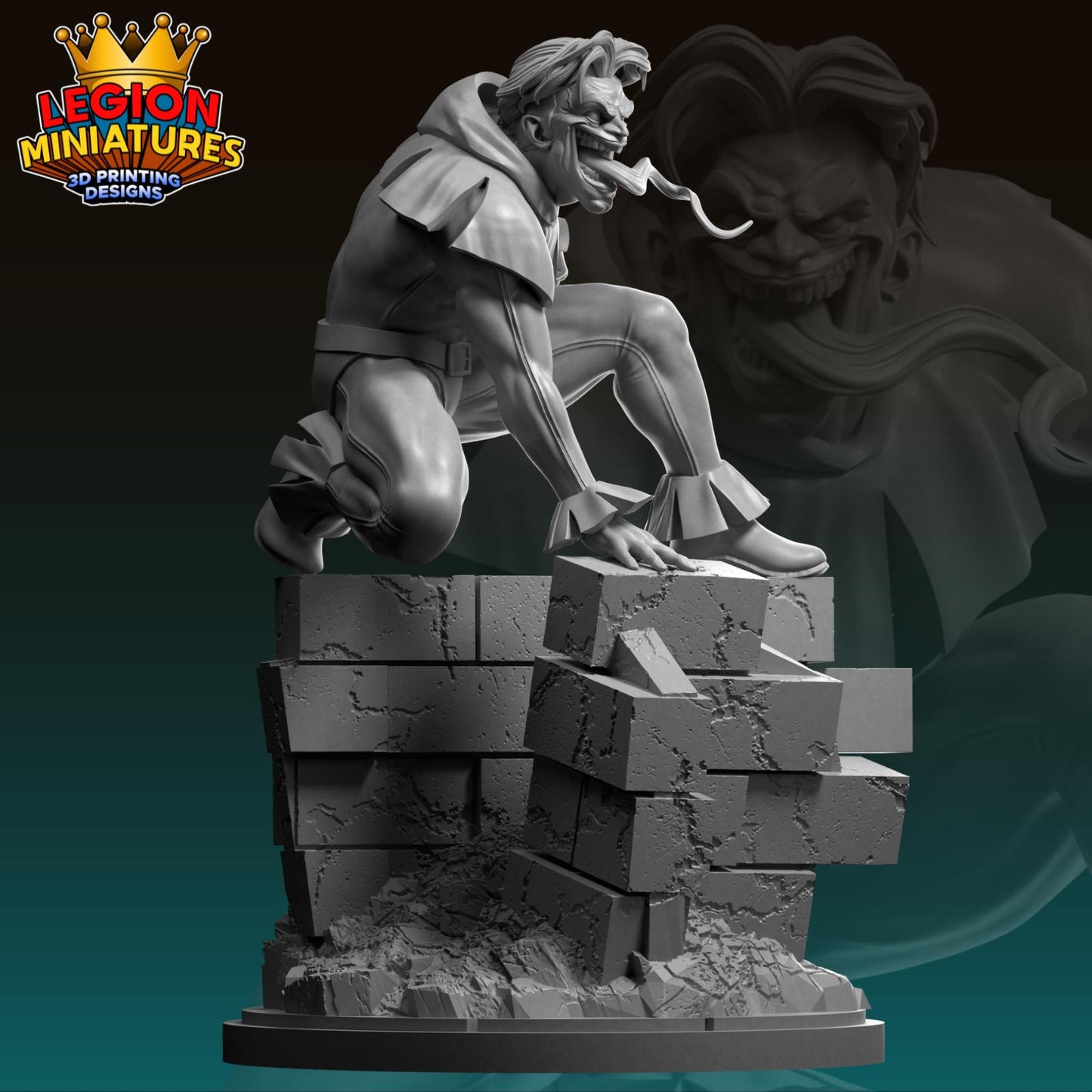 Toad Fan Art 40mm Miniature (Sculpted by Legion Miniatures) (Crisis Protocol Proxy/Alternative)