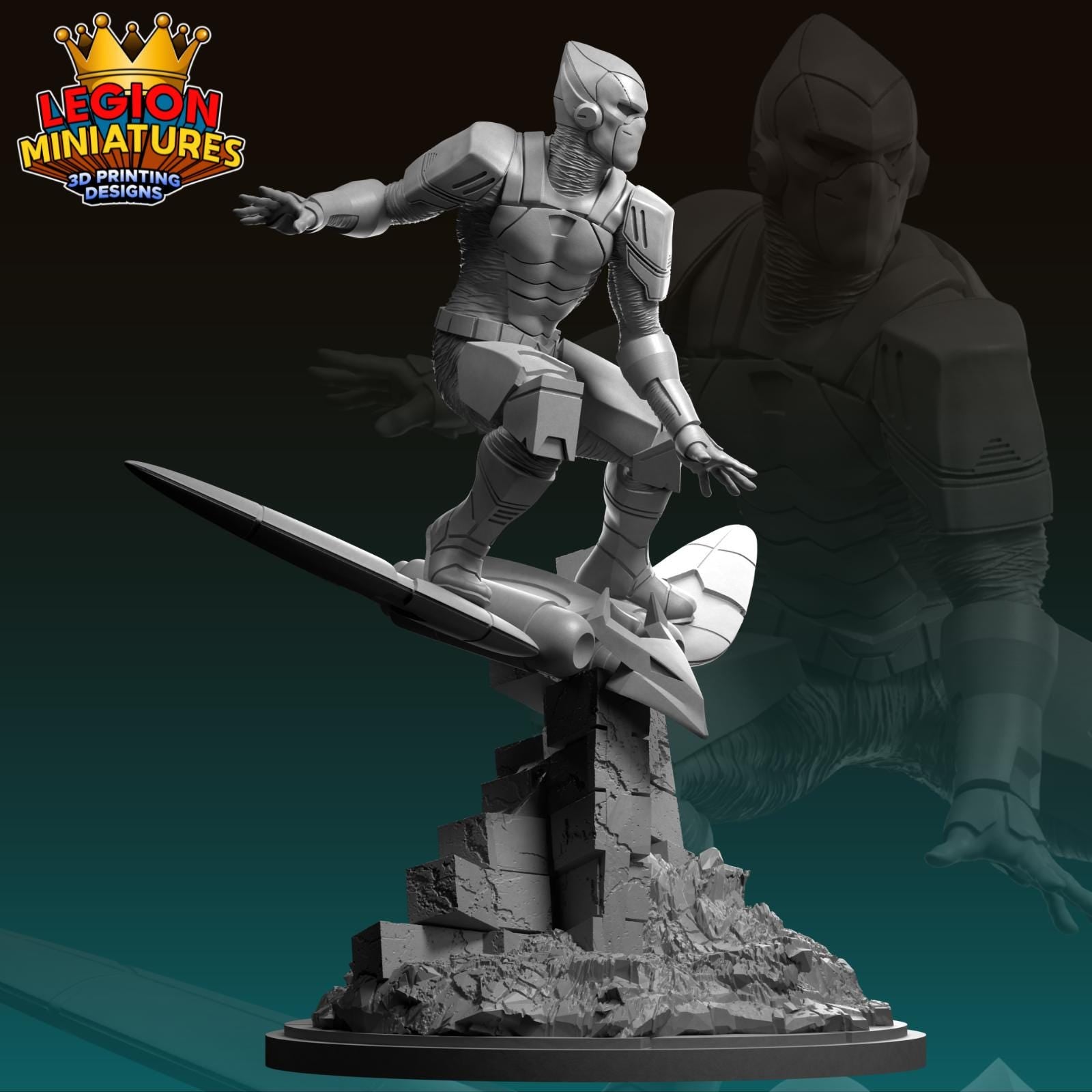 Ultimate Green Goblin Fan Art 40mm Miniature (Sculpted by Legion Miniatures) (Crisis Protocol Proxy/Alternative)