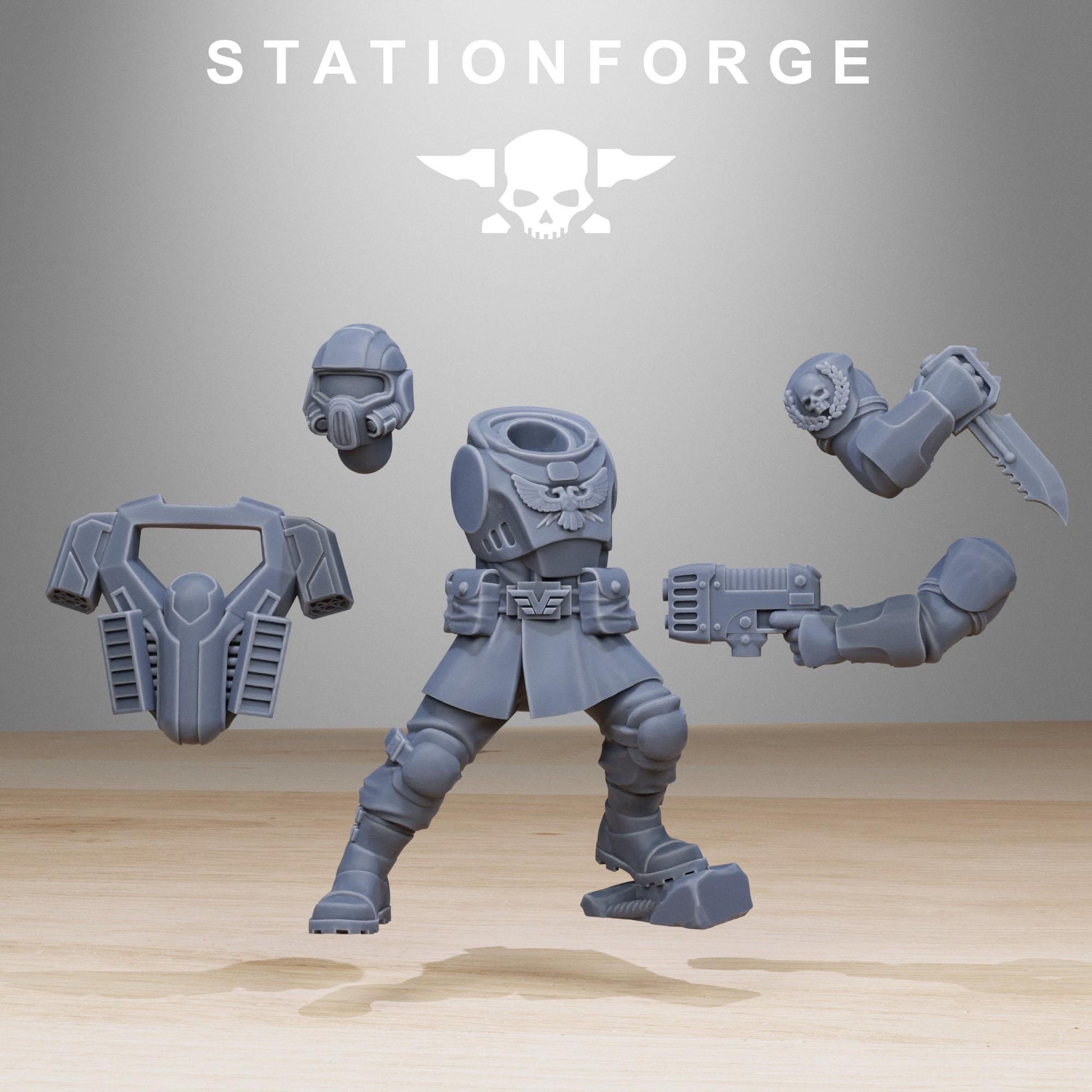 Vaskar Jump Squad - set of 10 (sculpted by Stationforge)