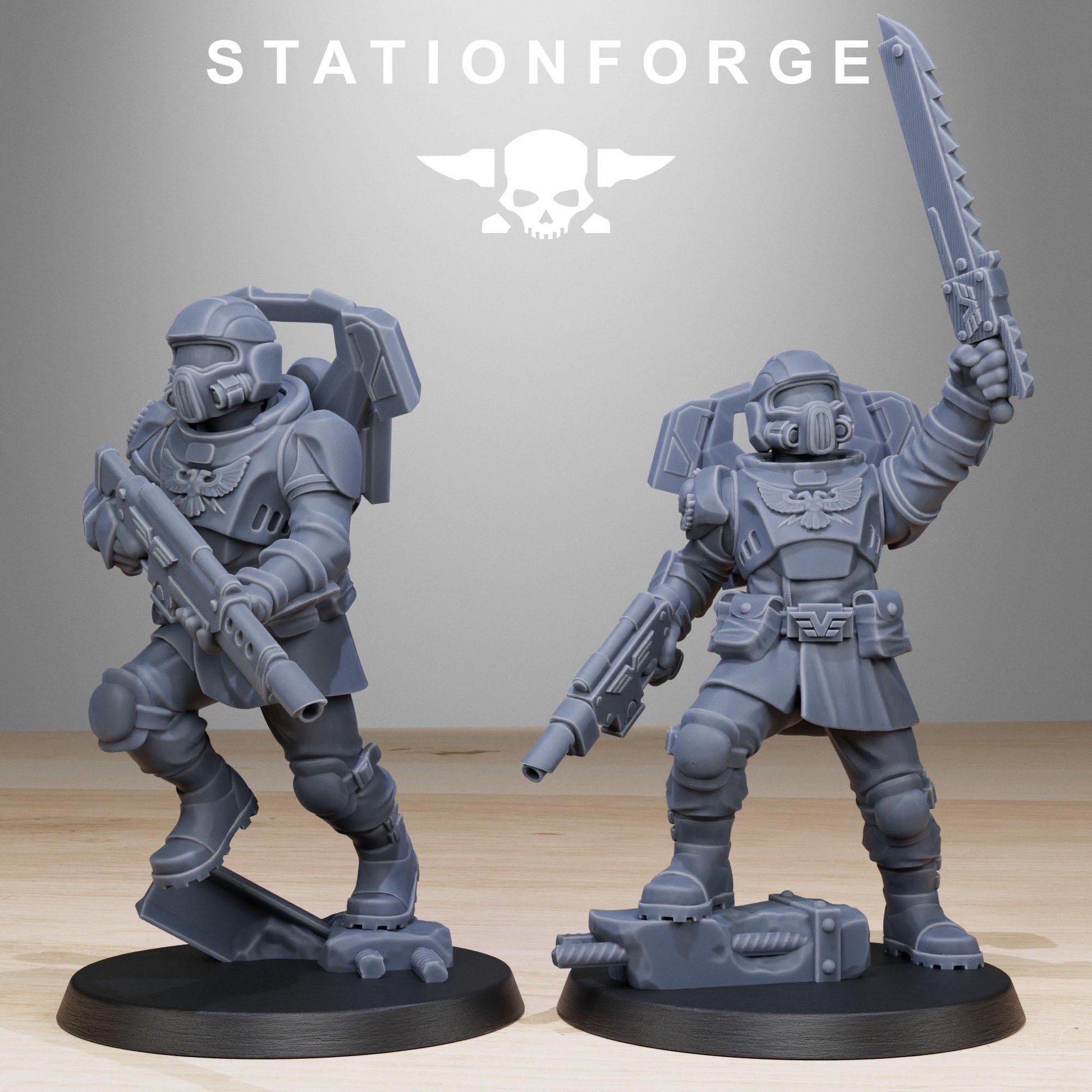Vaskar Jump Squad - set of 10 (sculpted by Stationforge)