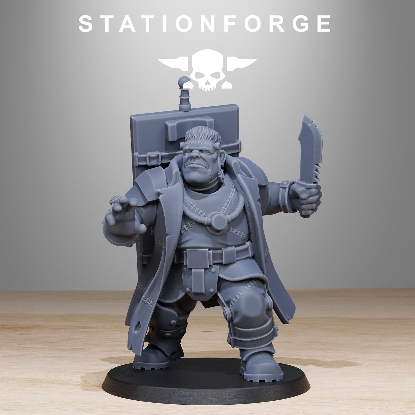 Grim Guard Mutantstein (sculpted by Stationforge)