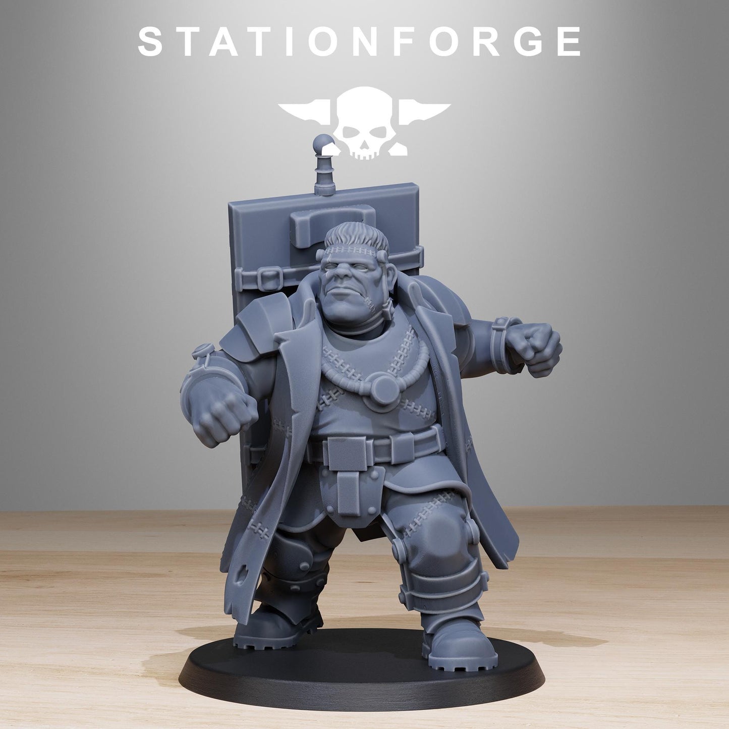 Grim Guard Mutantstein (sculpted by Stationforge)