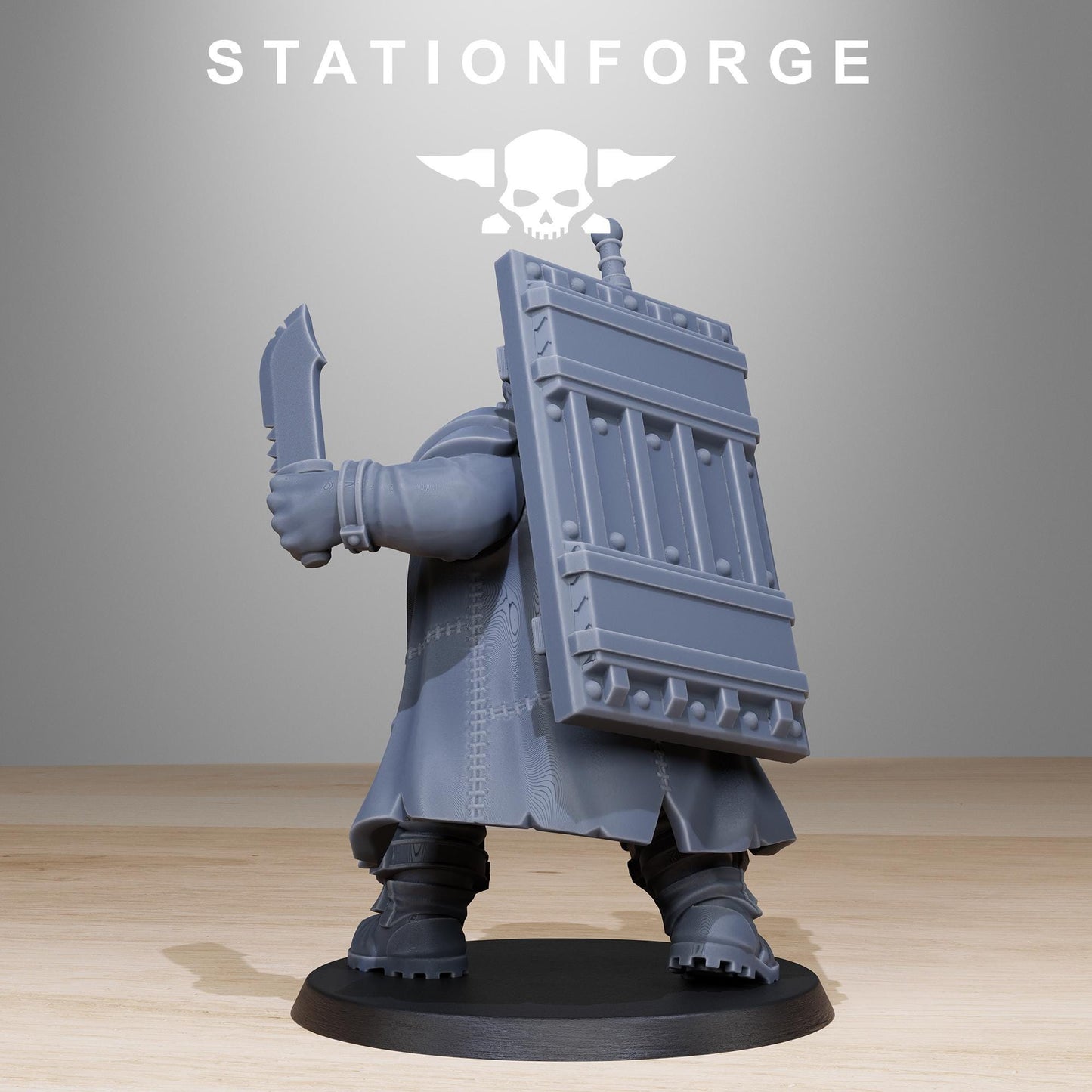 Grim Guard Mutantstein (sculpted by Stationforge)