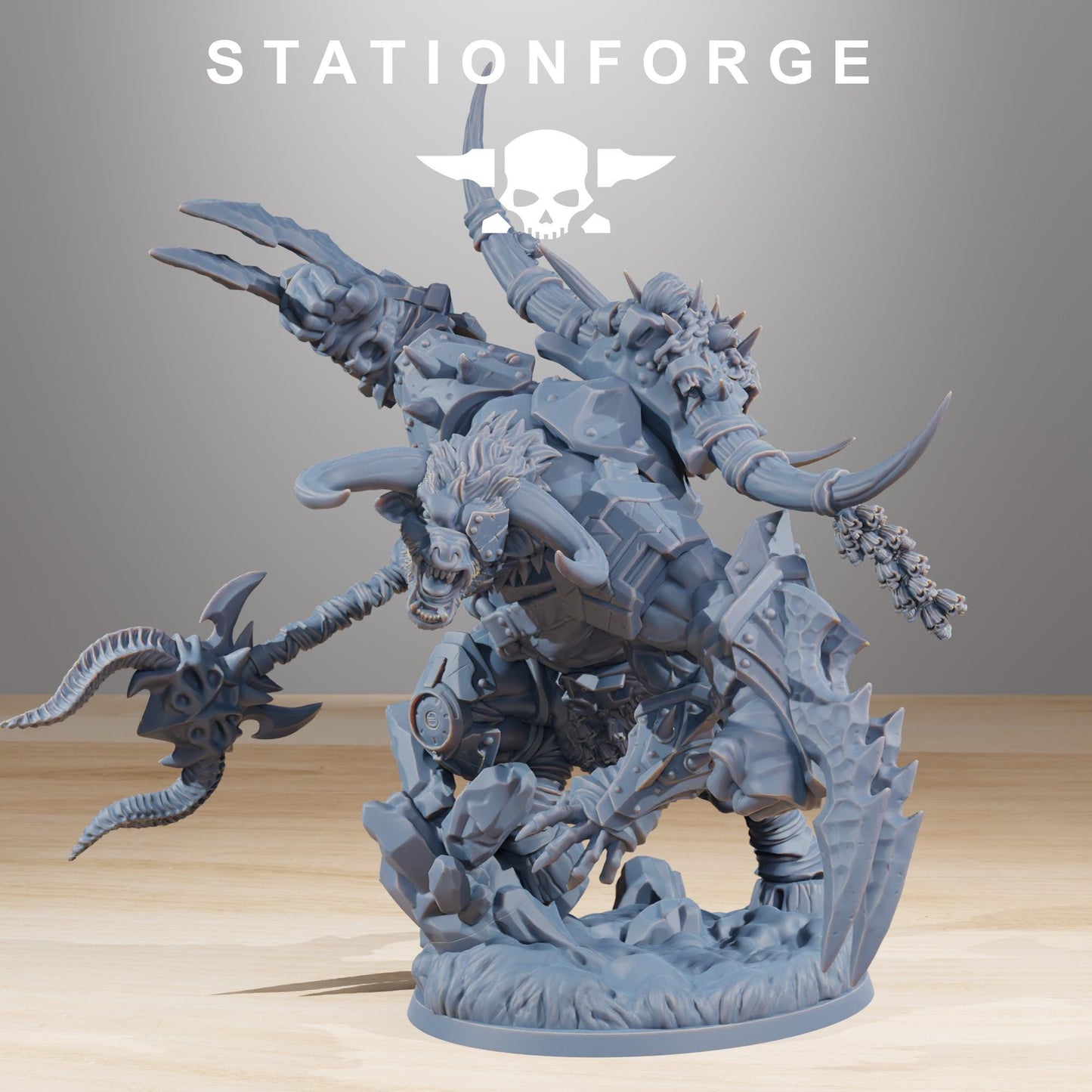 Corrupted Beasts Leader (sculpted by Stationforge)