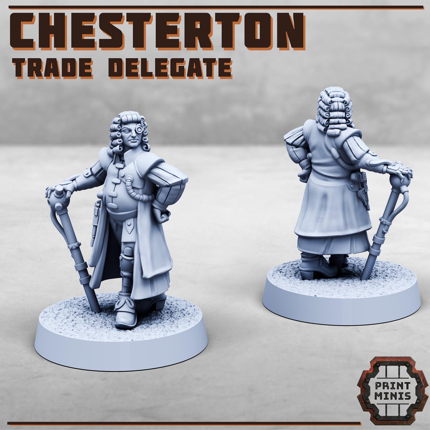 Chesterton - Trade Delegate (by Print Minis)
