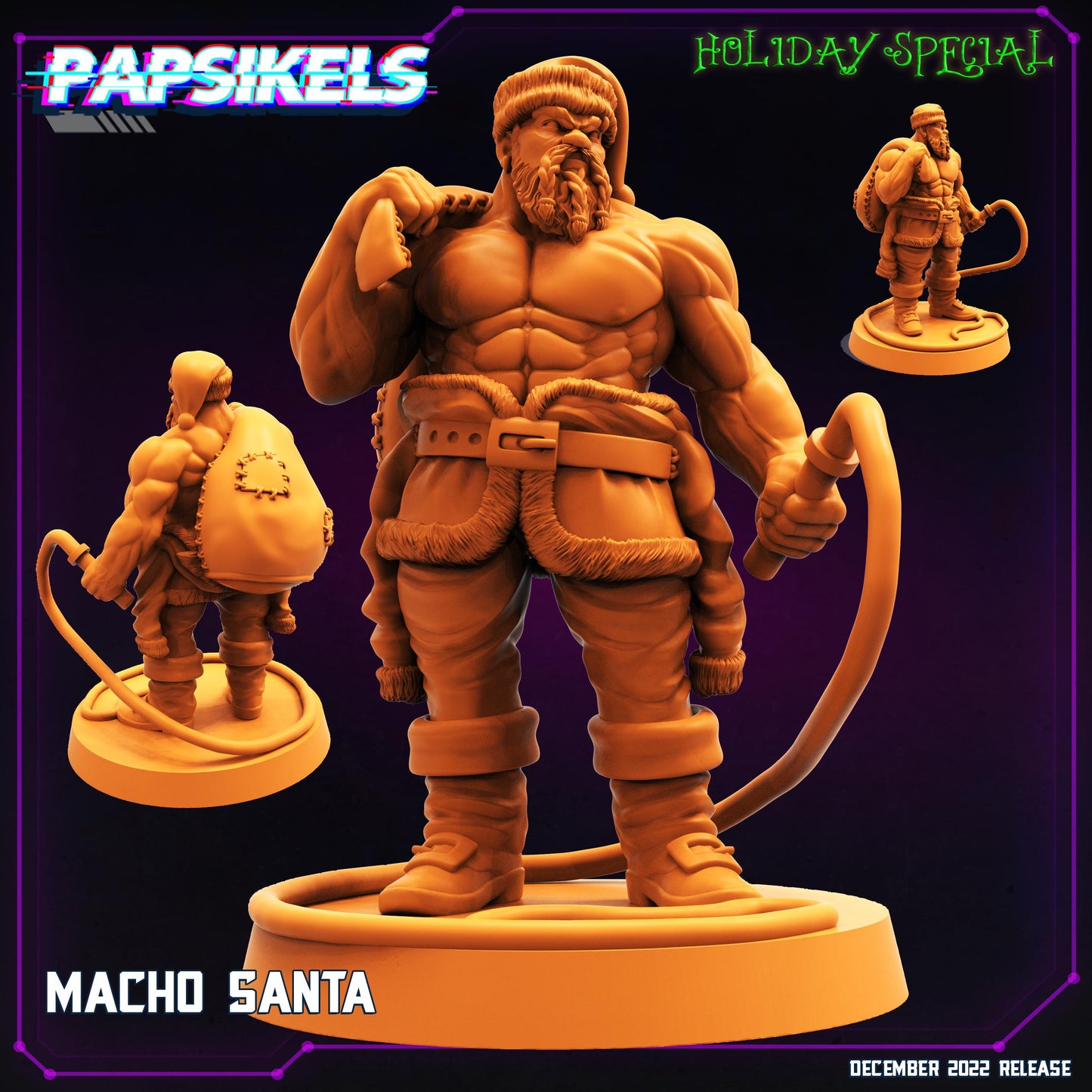 Macho Santa - Xmas Special (sculpted by Papsikels)