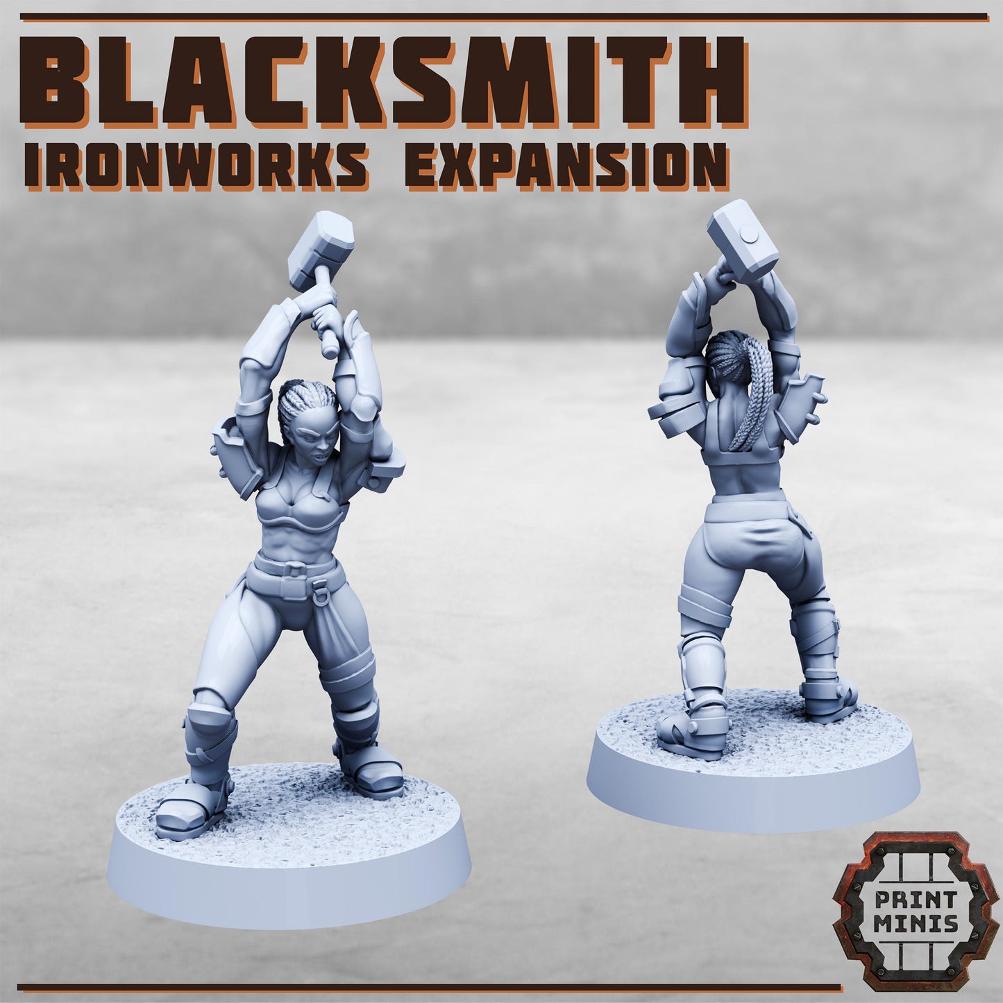 Ironworks Forge Expansion (by Print Minis)