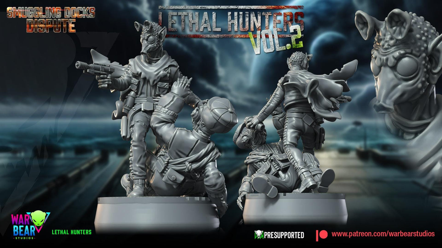 Shot Second Assassin - Lethal Hunter (Sculpted by War Bear Studios)