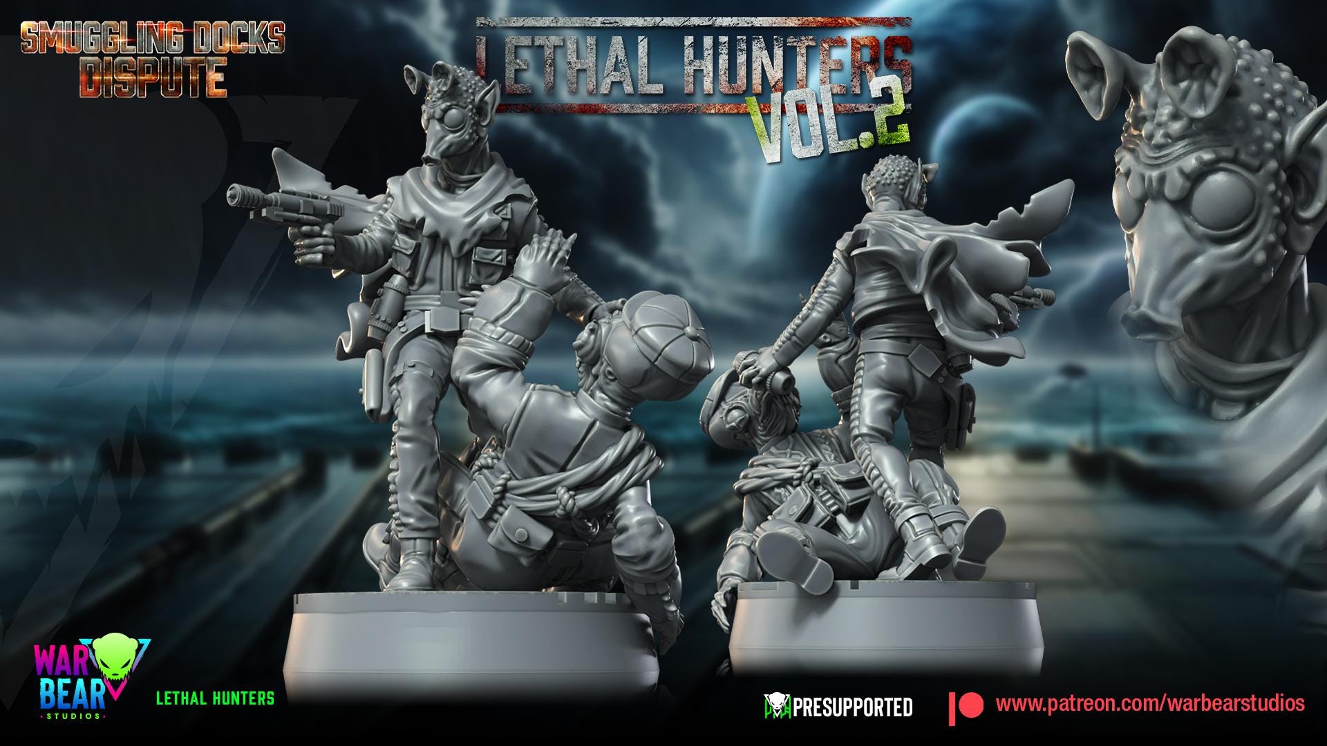 Shot Second Assassin - Lethal Hunter (Sculpted by War Bear Studios)