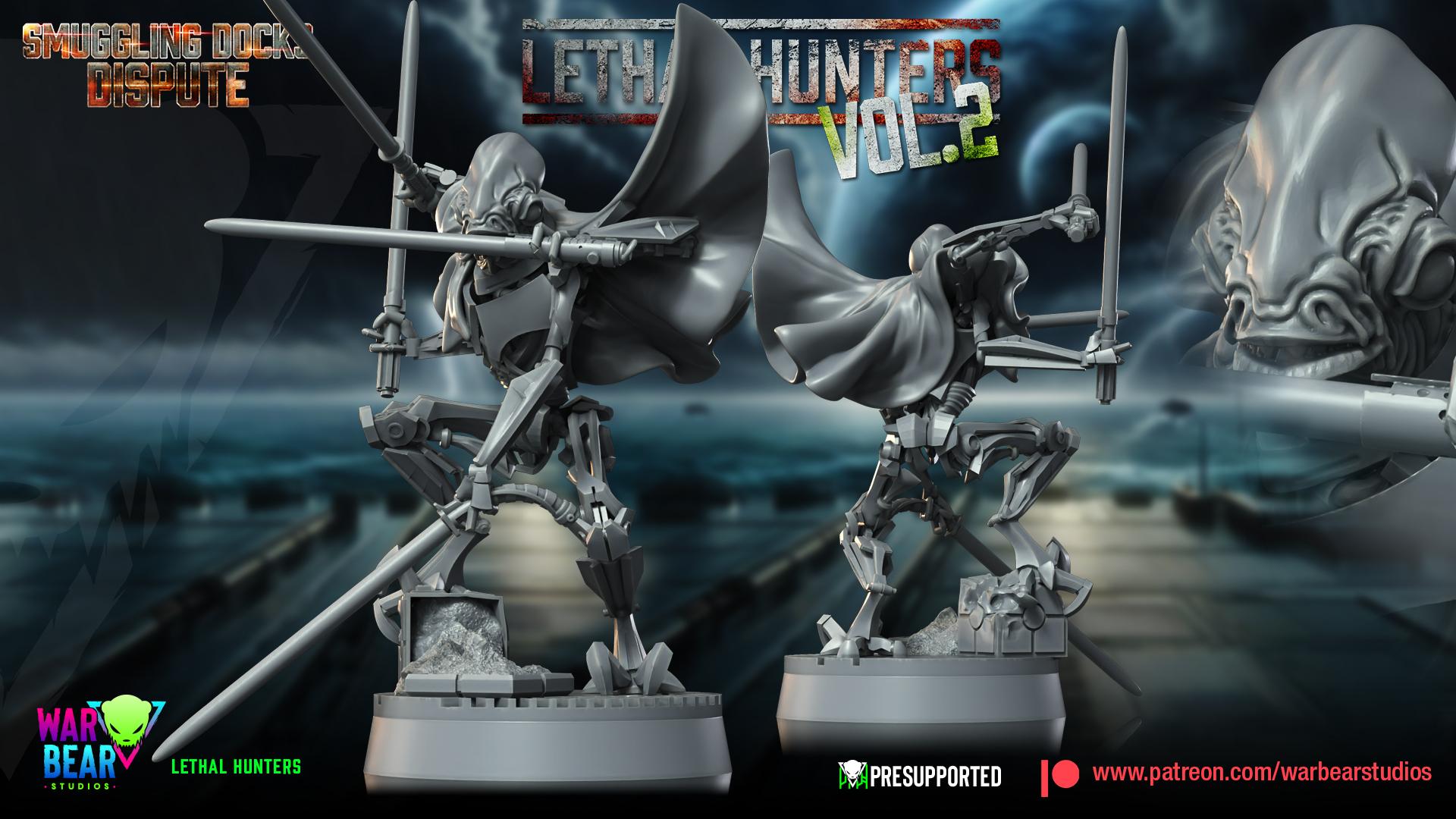 Fish Head Commander - Lethal Hunter (Sculpted by War Bear Studios)