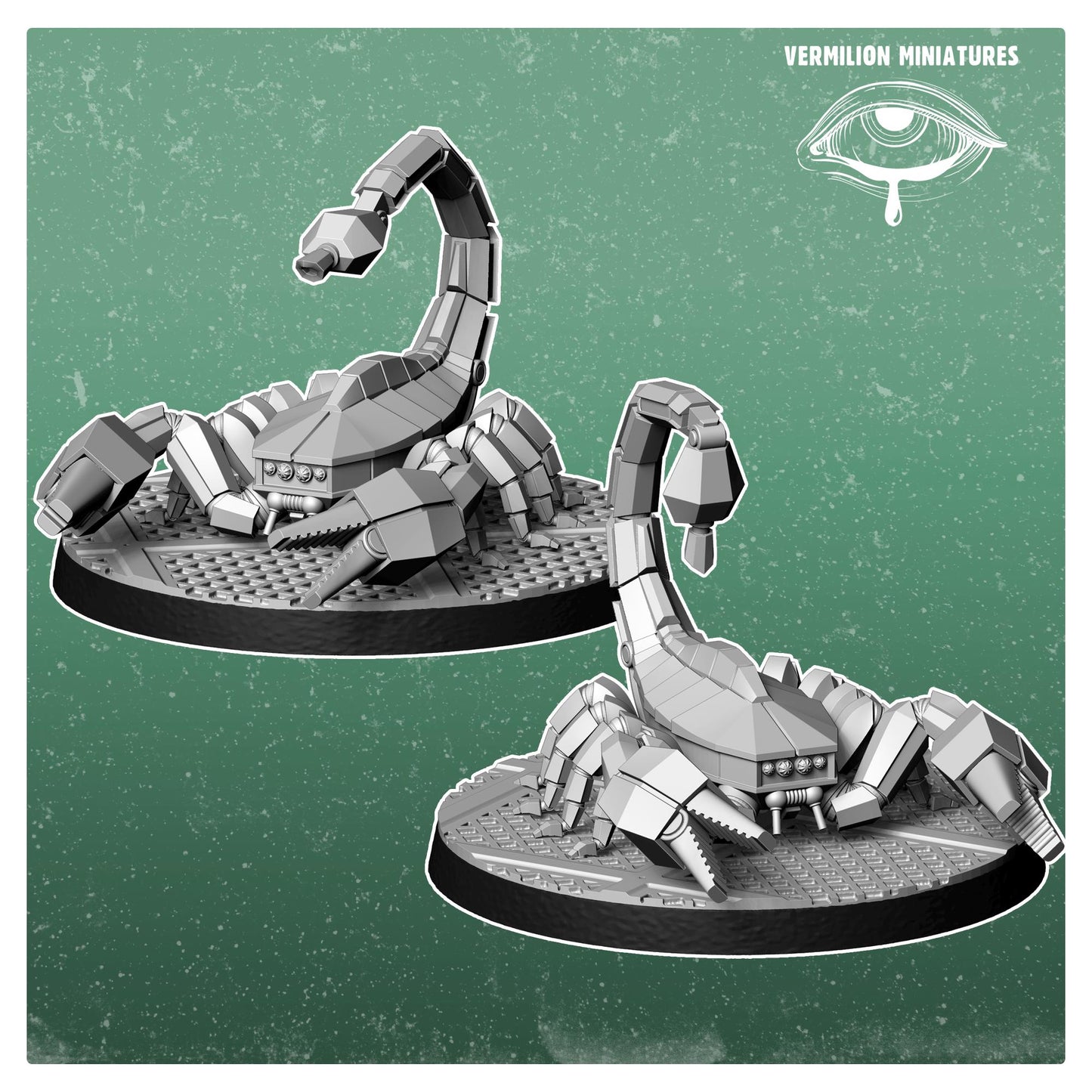 Cyber Scorpion - Scientific Complex - set of 2 (Sculpted by Vermillion Miniatures)