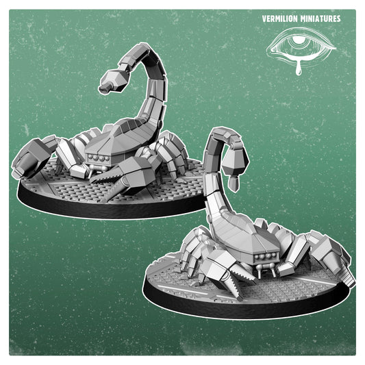 Cyber Scorpion - Scientific Complex - set of 2 (Sculpted by Vermillion Miniatures)