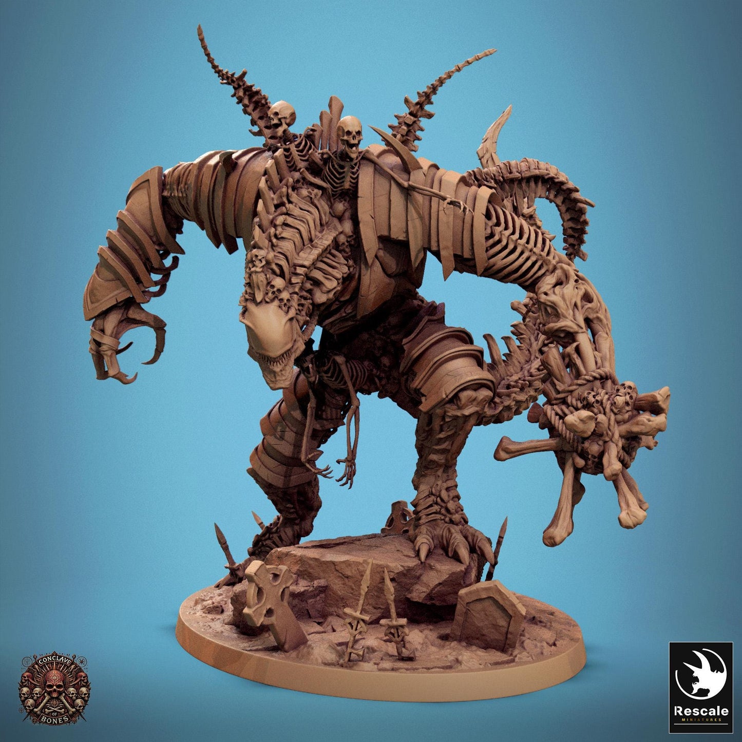Cursed Colossus - Conclave of Bones (Sculpted by Rescale Miniatures)