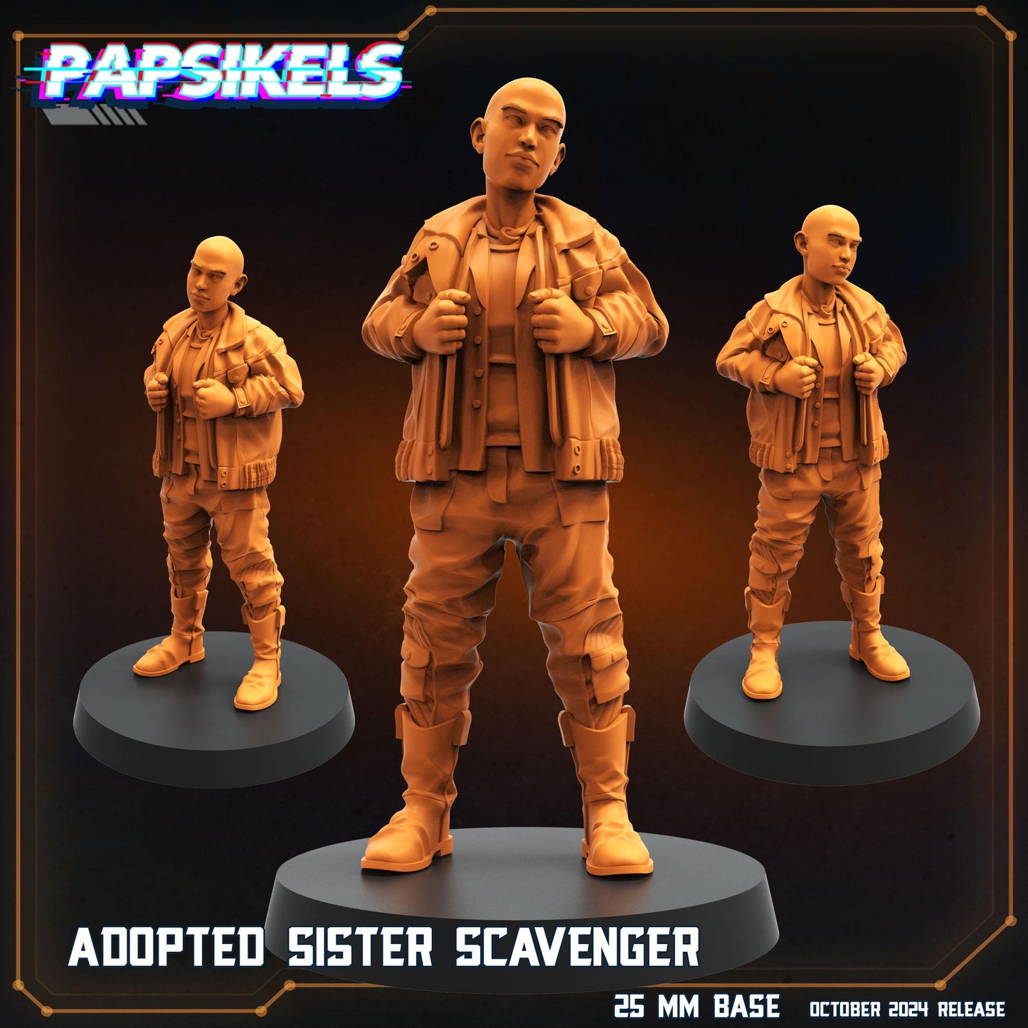Adopted Sister - Scavenger - Xenomorph Fan Art (sculpted by Papsikels)