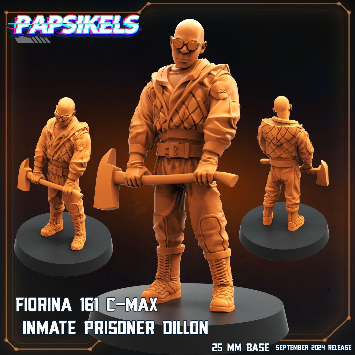 Fiorina 161 C-Max - Inmate Prisoner Dillon - Xenomorph Fan Art (sculpted by Papsikels)