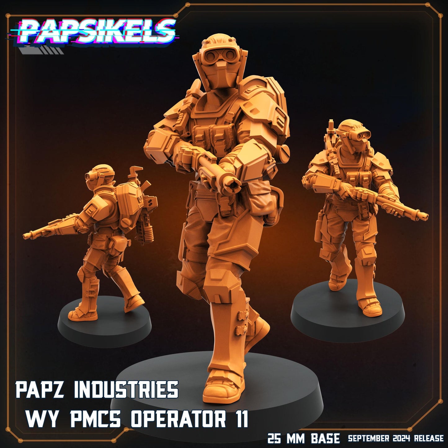 Papz Industries WY PMCS Operator - 11 (sculpted by Papsikels)
