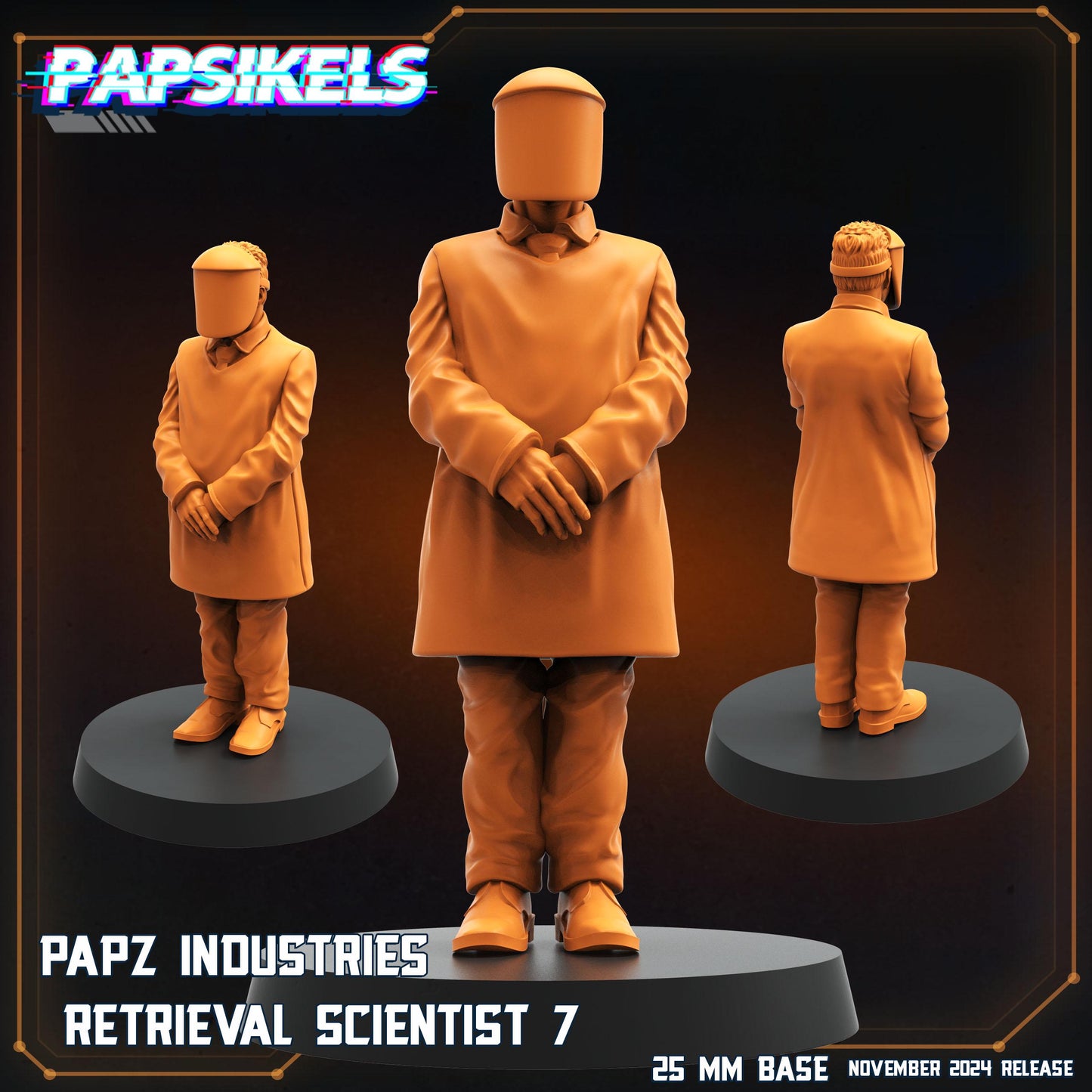 Papz Industries Retrieval Scientists (sculpted by Papsikels)