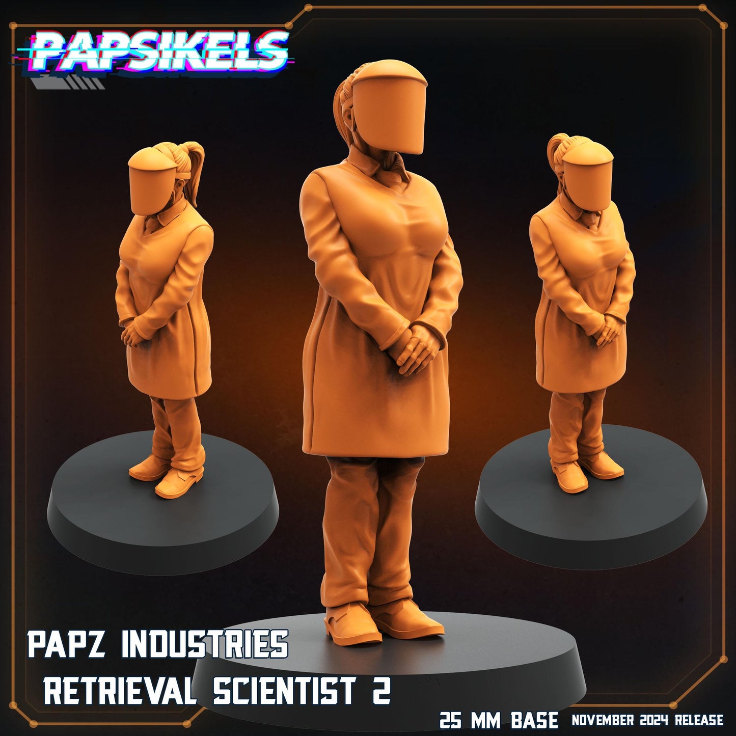 Papz Industries Retrieval Scientists (sculpted by Papsikels)