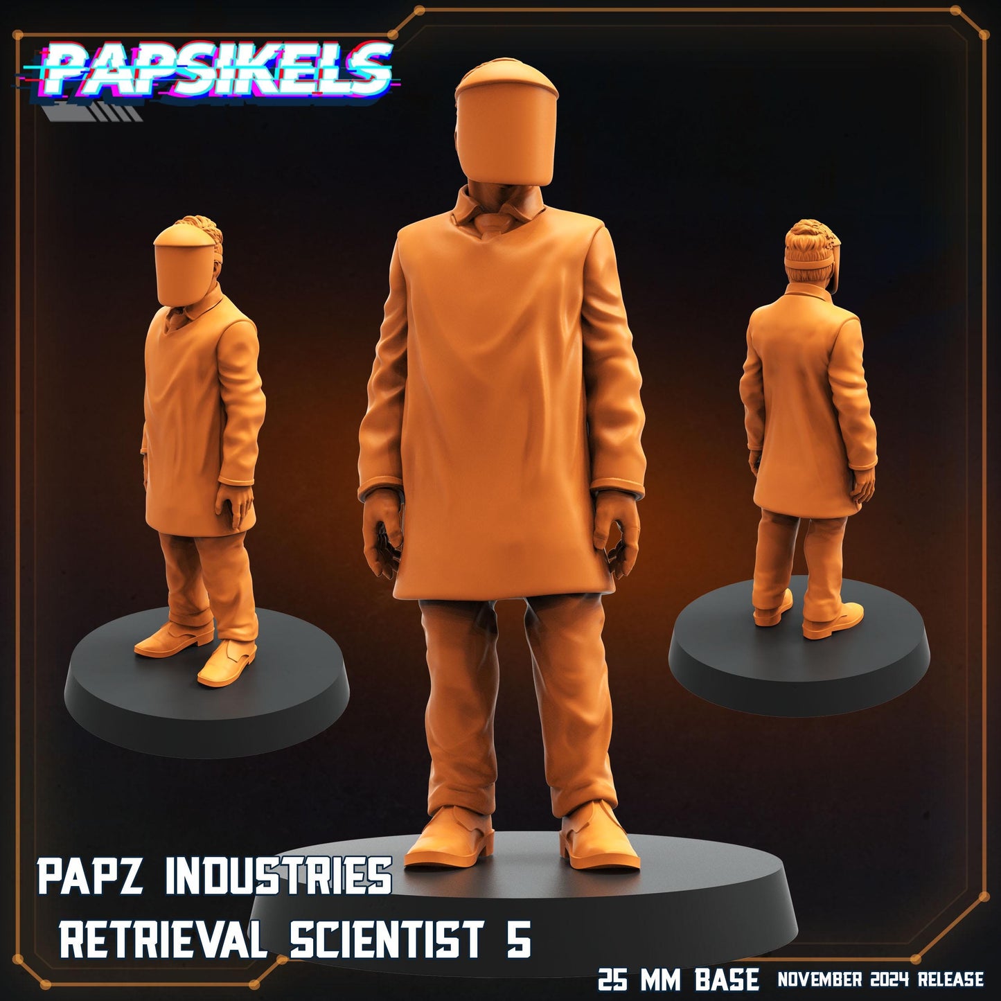 Papz Industries Retrieval Scientists (sculpted by Papsikels)