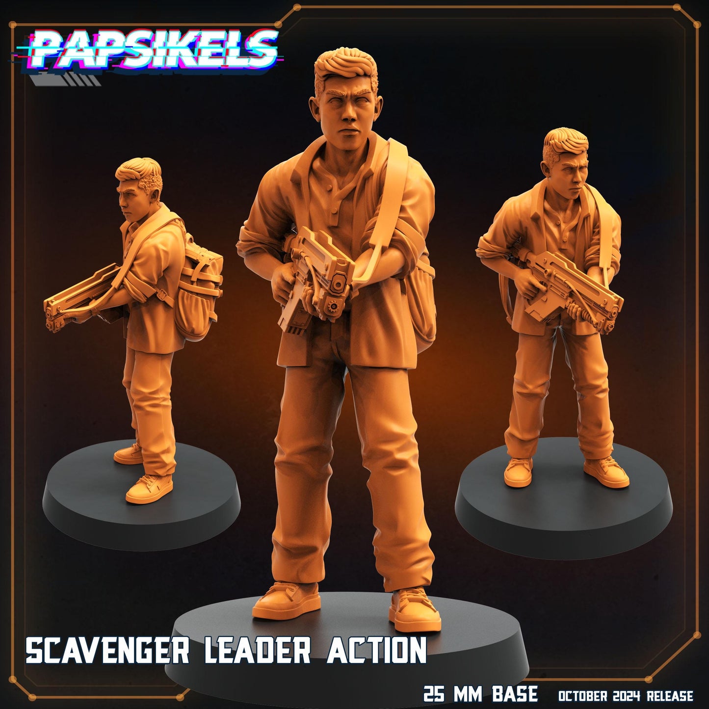 Scavenger Leader Action - Xenomorph Fan Art (sculpted by Papsikels)
