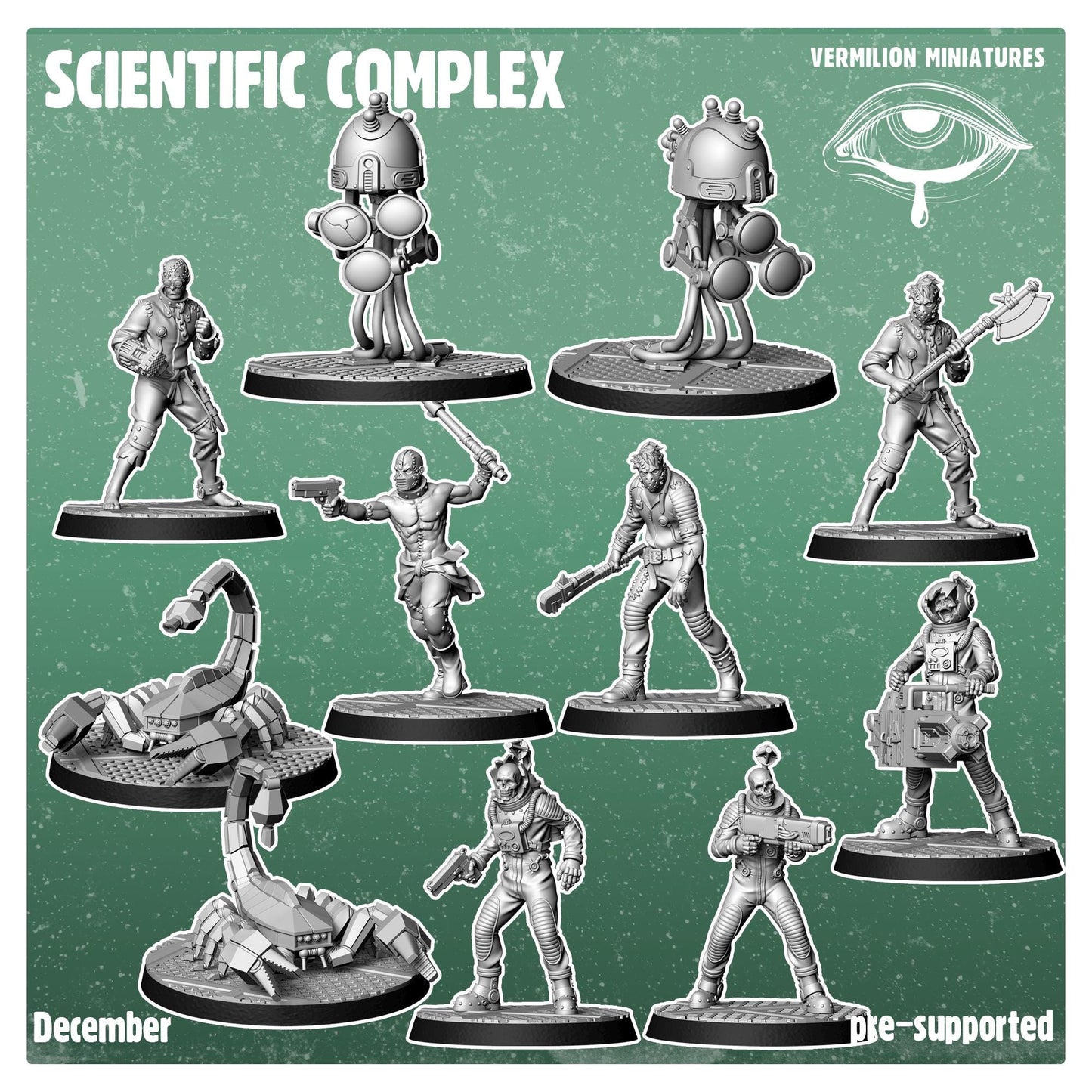 Scientific Complex - Full Collection (Sculpted by Vermillion Miniatures)