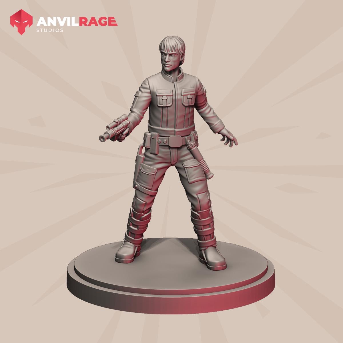 Commander Luke (Sculpted by Anvilrage Studios)