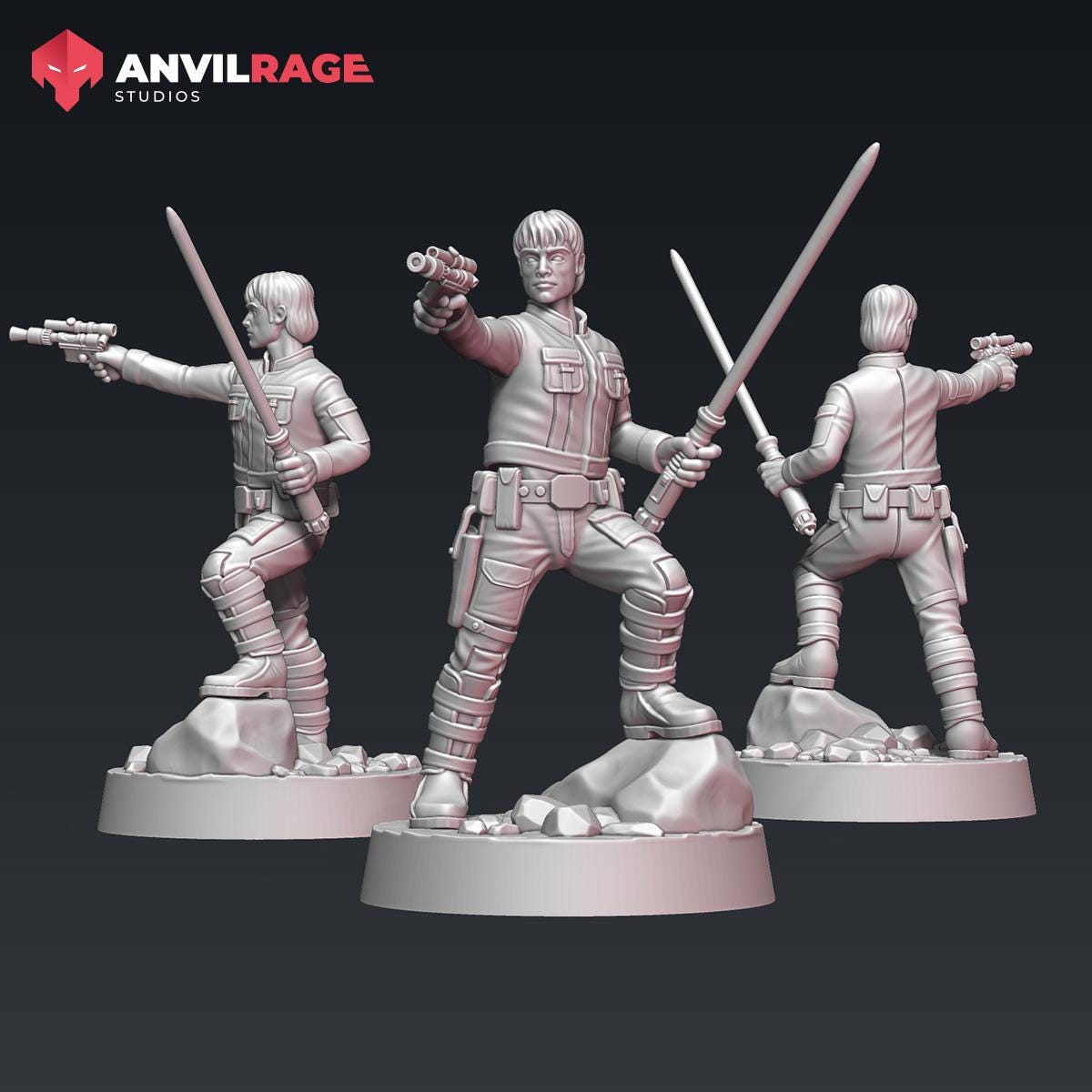 Commander Luke (Sculpted by Anvilrage Studios)