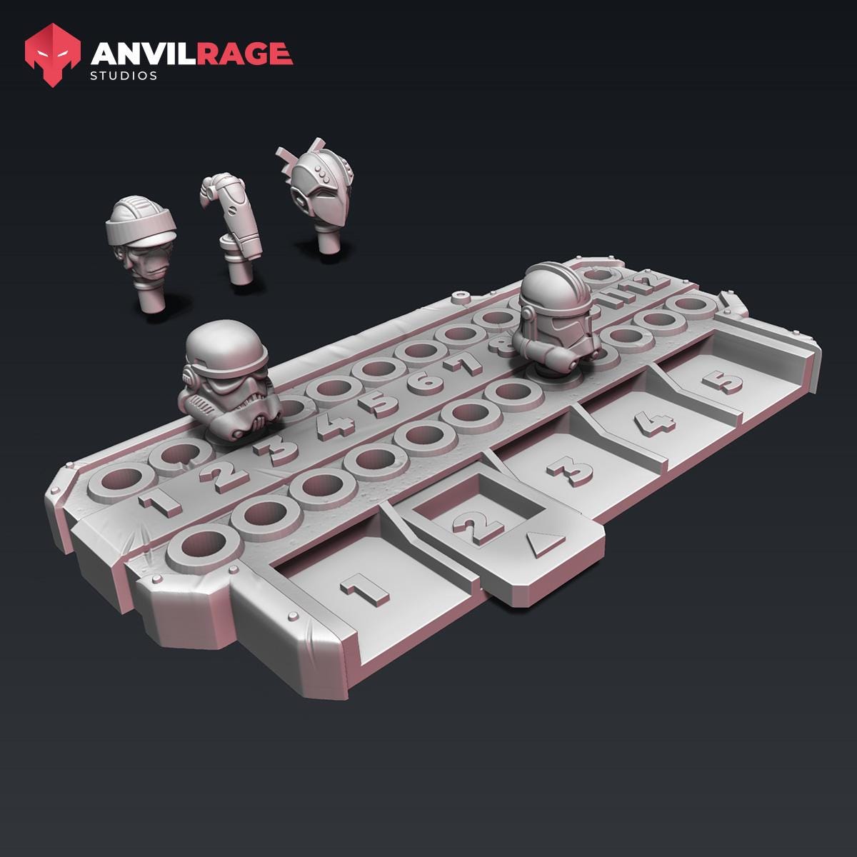 Faction Scoreboard (Sculpted by Anvilrage Studios)