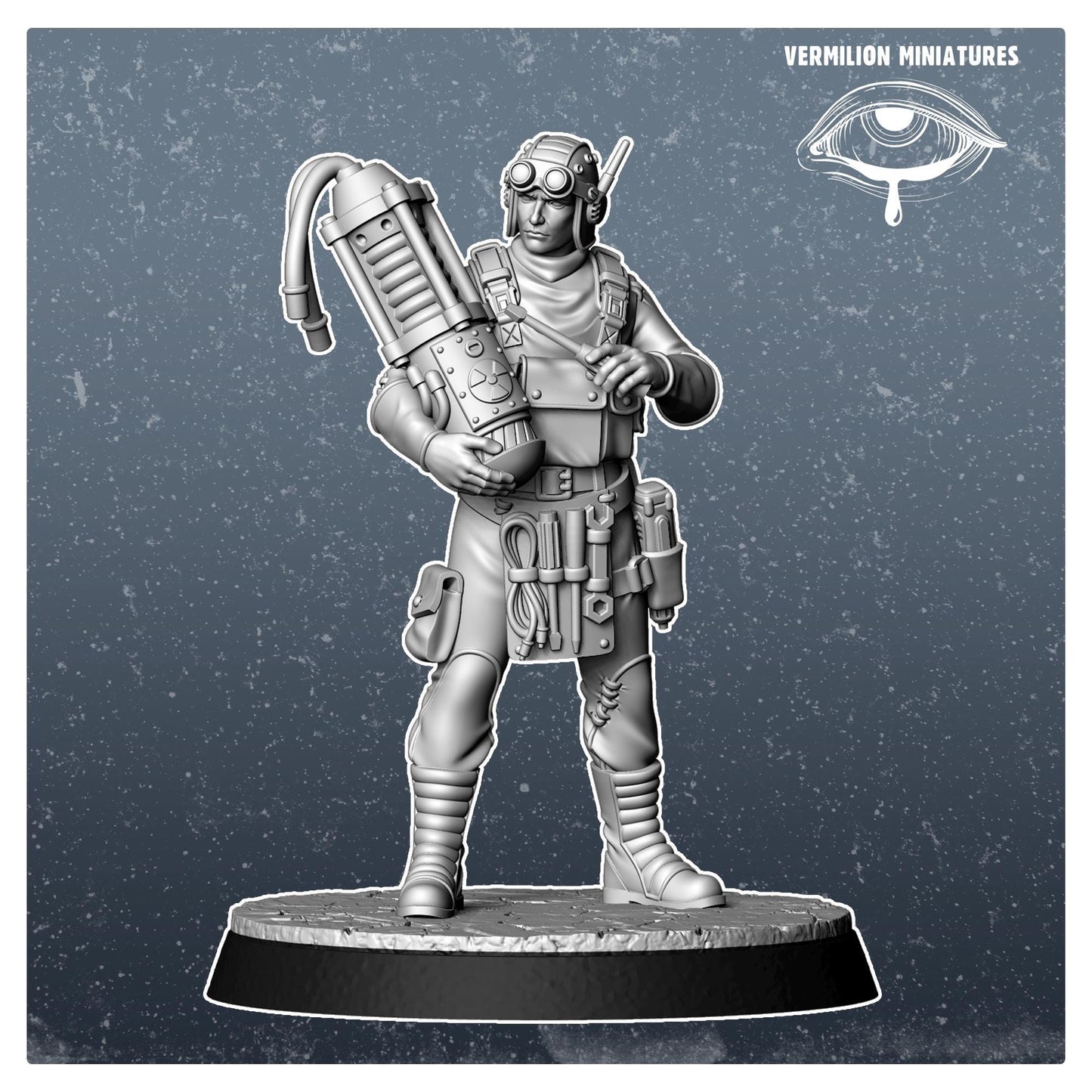 Engineer 1 - Steel Rising 2 (1 miniature) (Sculpted by Vermillion Miniatures)