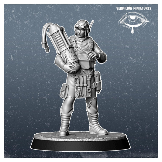Engineer 1 - Steel Rising 2 (1 miniature) (Sculpted by Vermillion Miniatures)