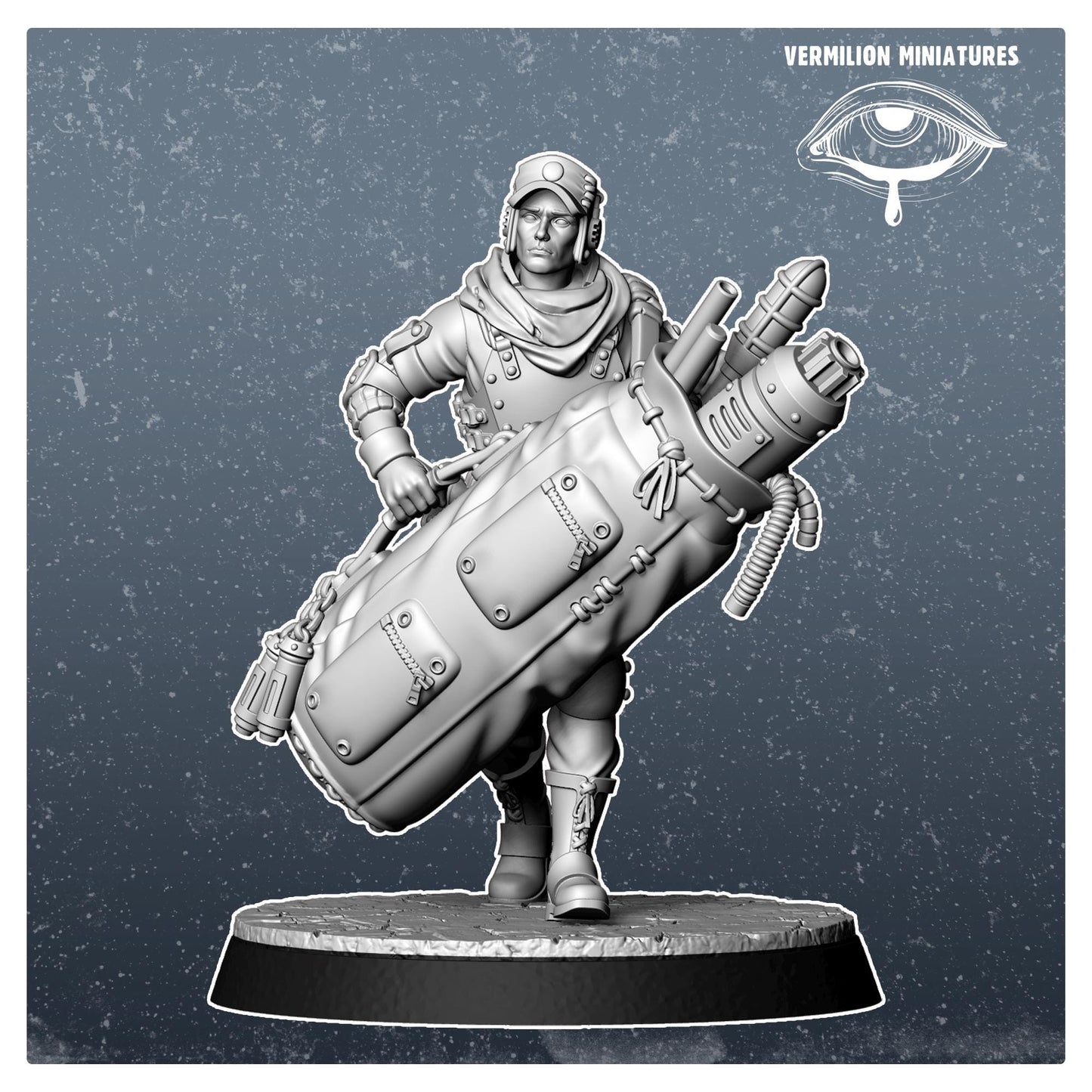 Squire 1 - Steel Rising 2 (1 miniature) (Sculpted by Vermillion Miniatures)