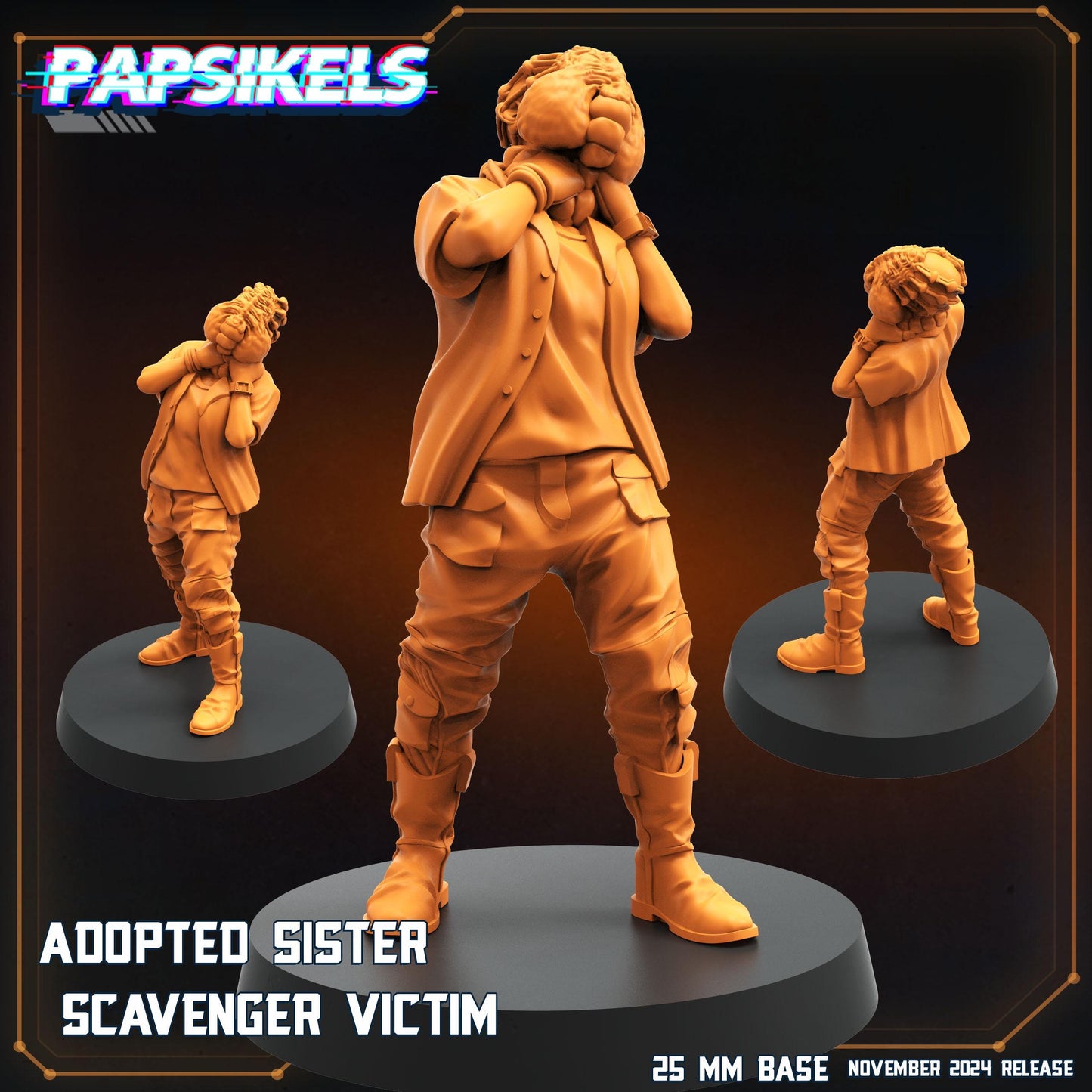 Adopted Sister - Scavenger Victim - Xenomorph Fan Art (sculpted by Papsikels)