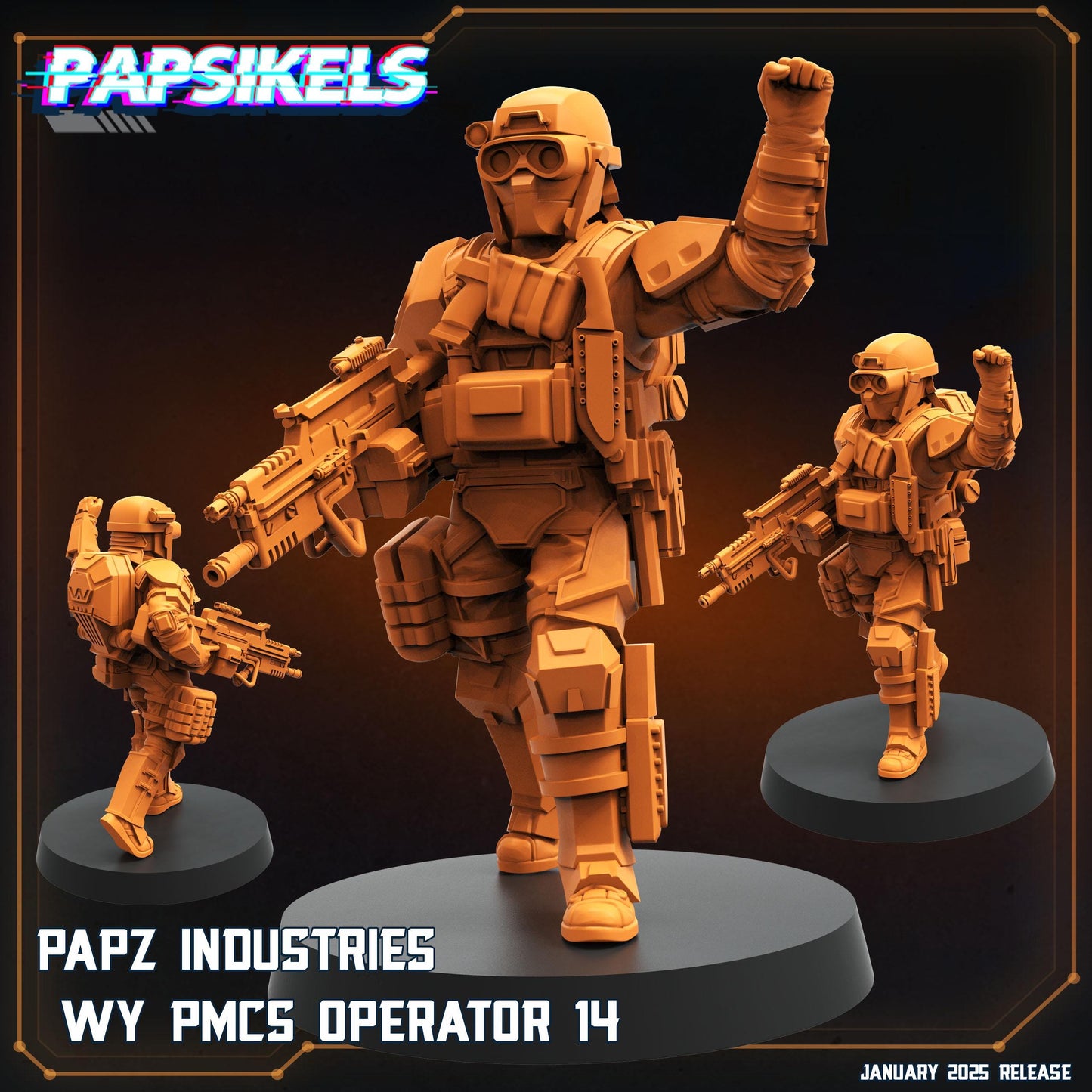 Papz Industries WY PMCS Operator - 14 (sculpted by Papsikels)
