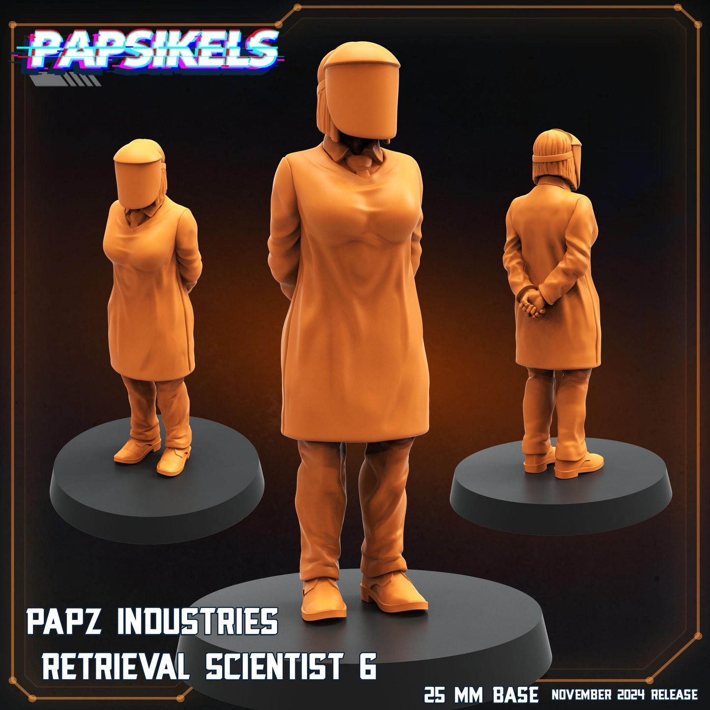 Papz Industries Retrieval Scientists (sculpted by Papsikels)