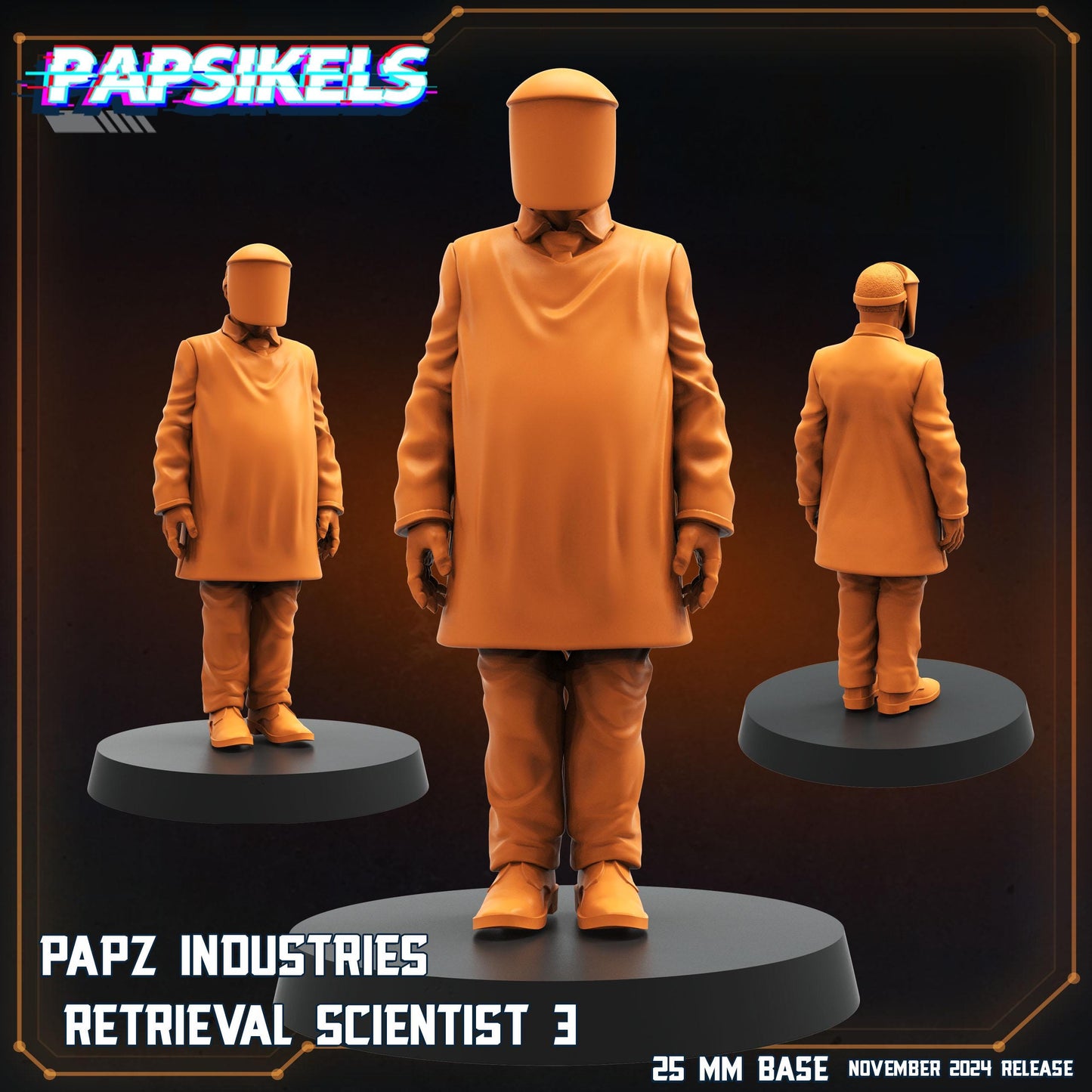 Papz Industries Retrieval Scientists (sculpted by Papsikels)