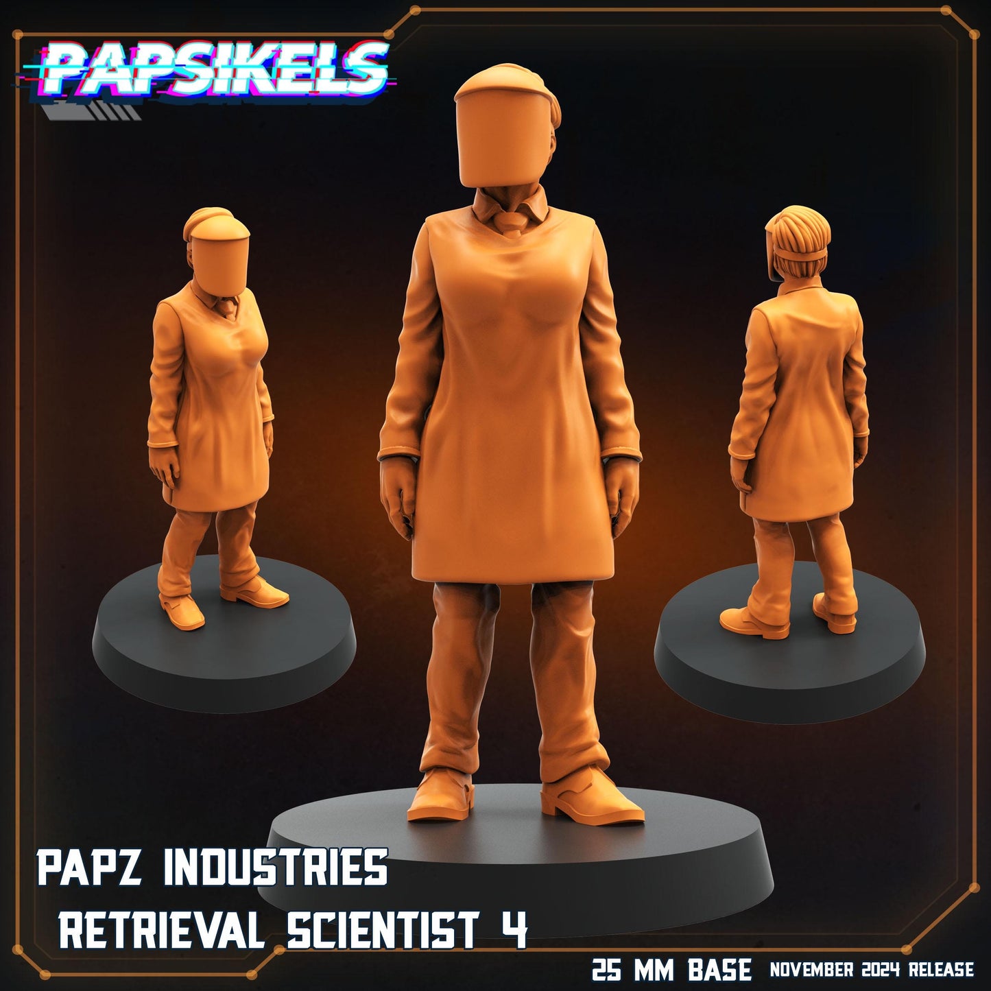 Papz Industries Retrieval Scientists (sculpted by Papsikels)