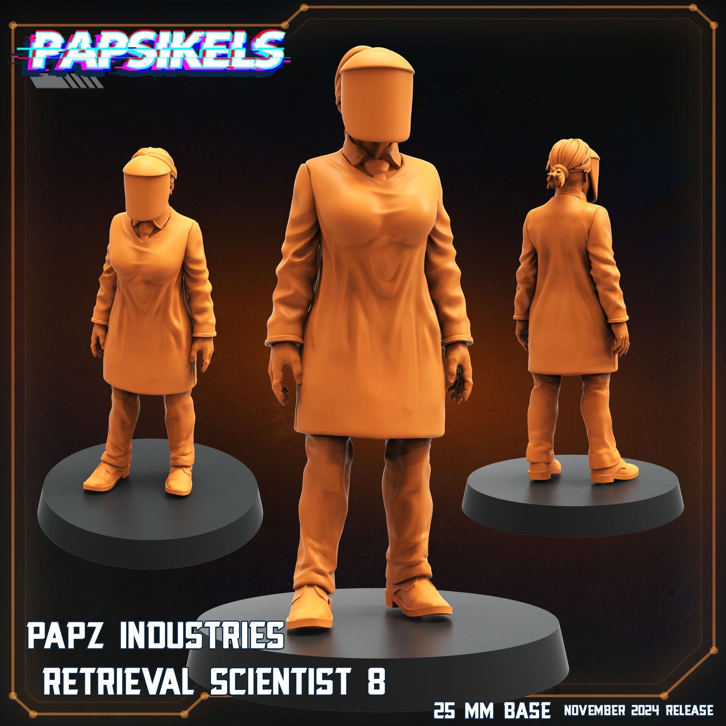 Papz Industries Retrieval Scientists (sculpted by Papsikels)