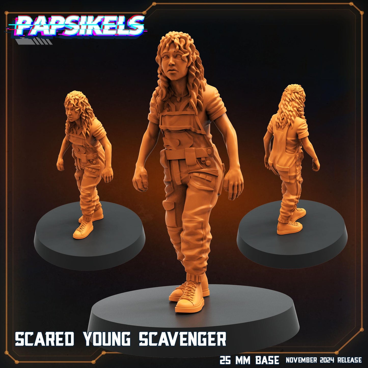 Scared Young Scavenger - Xenomorph Fan Art (sculpted by Papsikels)