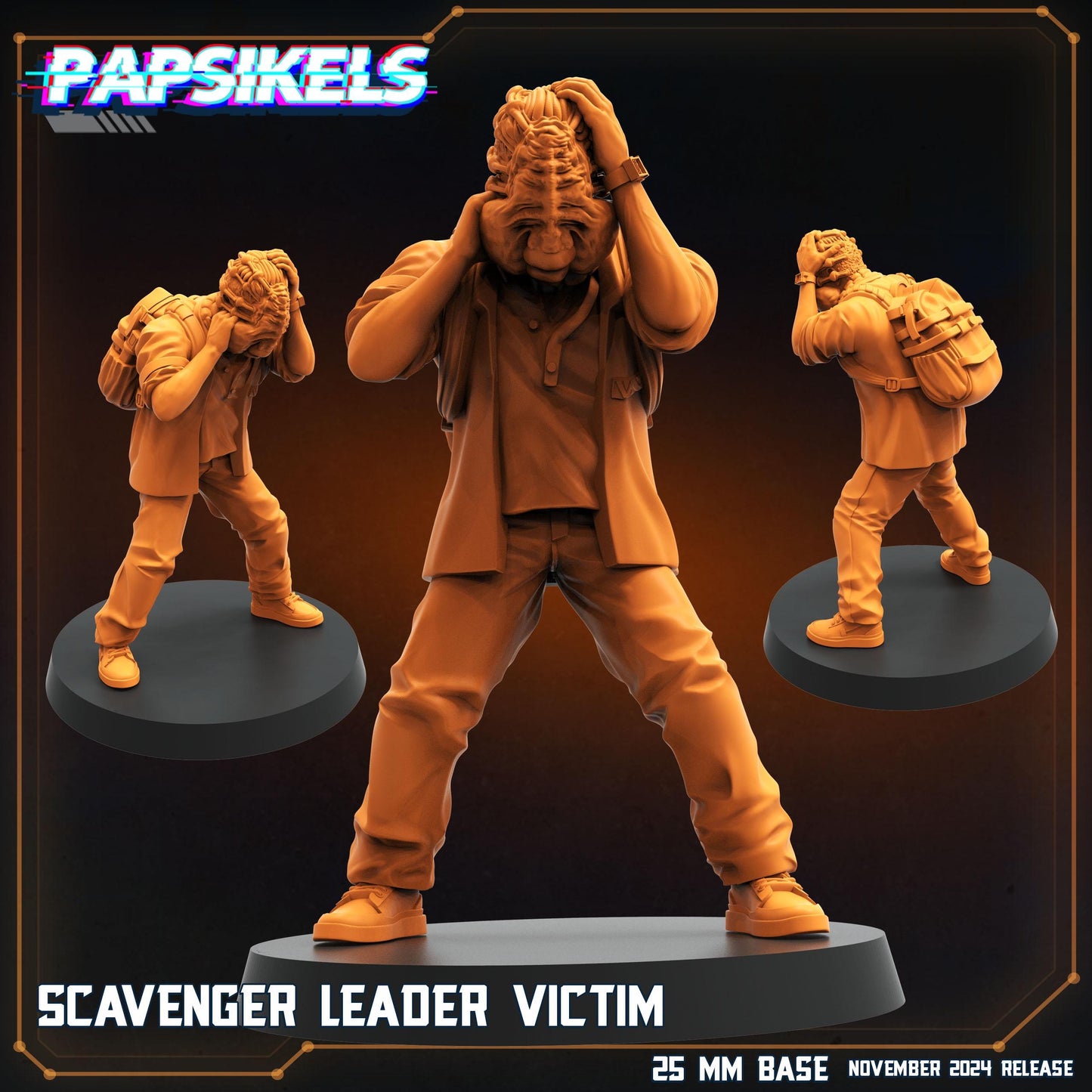 Scavenger Leader Victim - Xenomorph Fan Art (sculpted by Papsikels)
