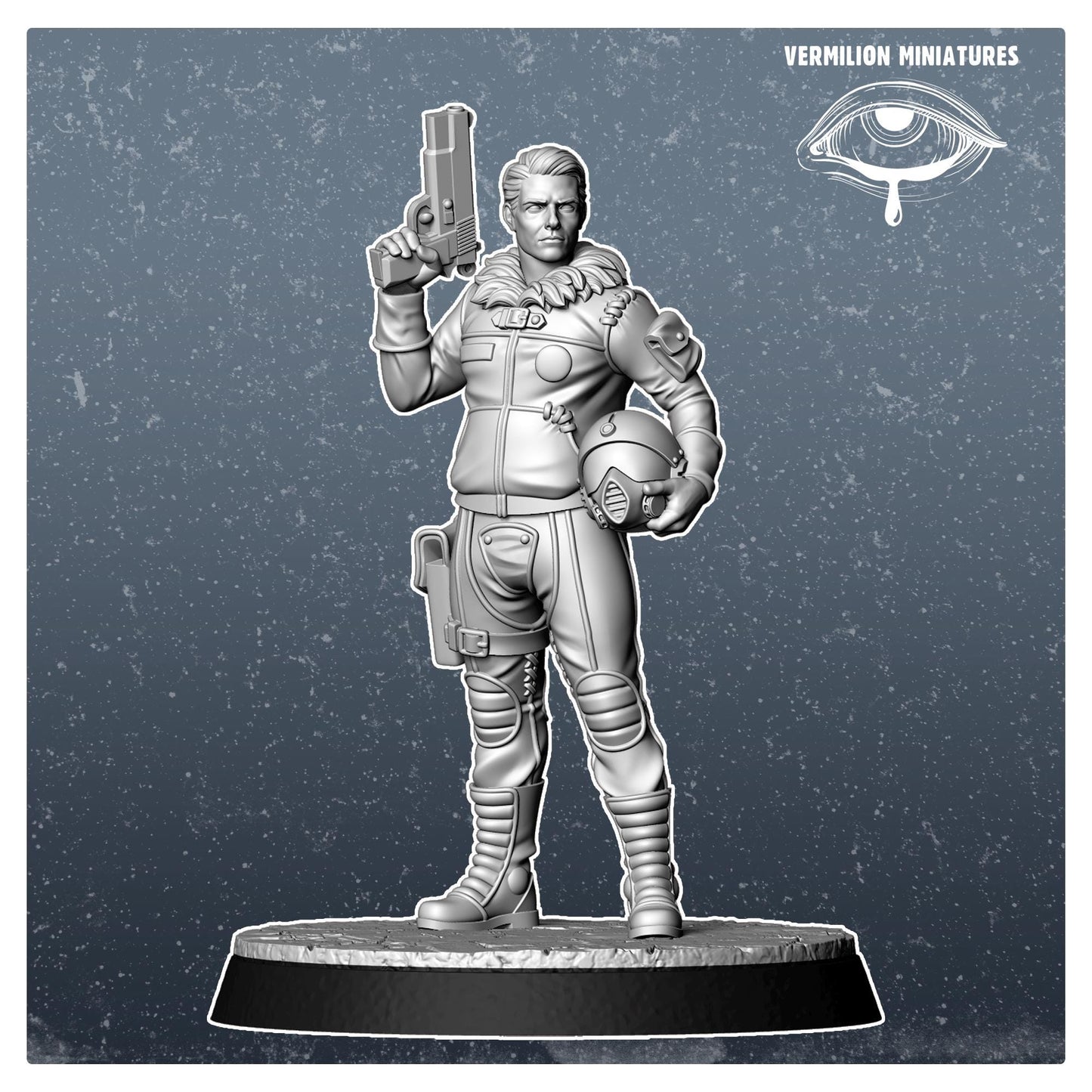 Pilot 1 - Steel Rising 2 (1 miniature) (Sculpted by Vermillion Miniatures)