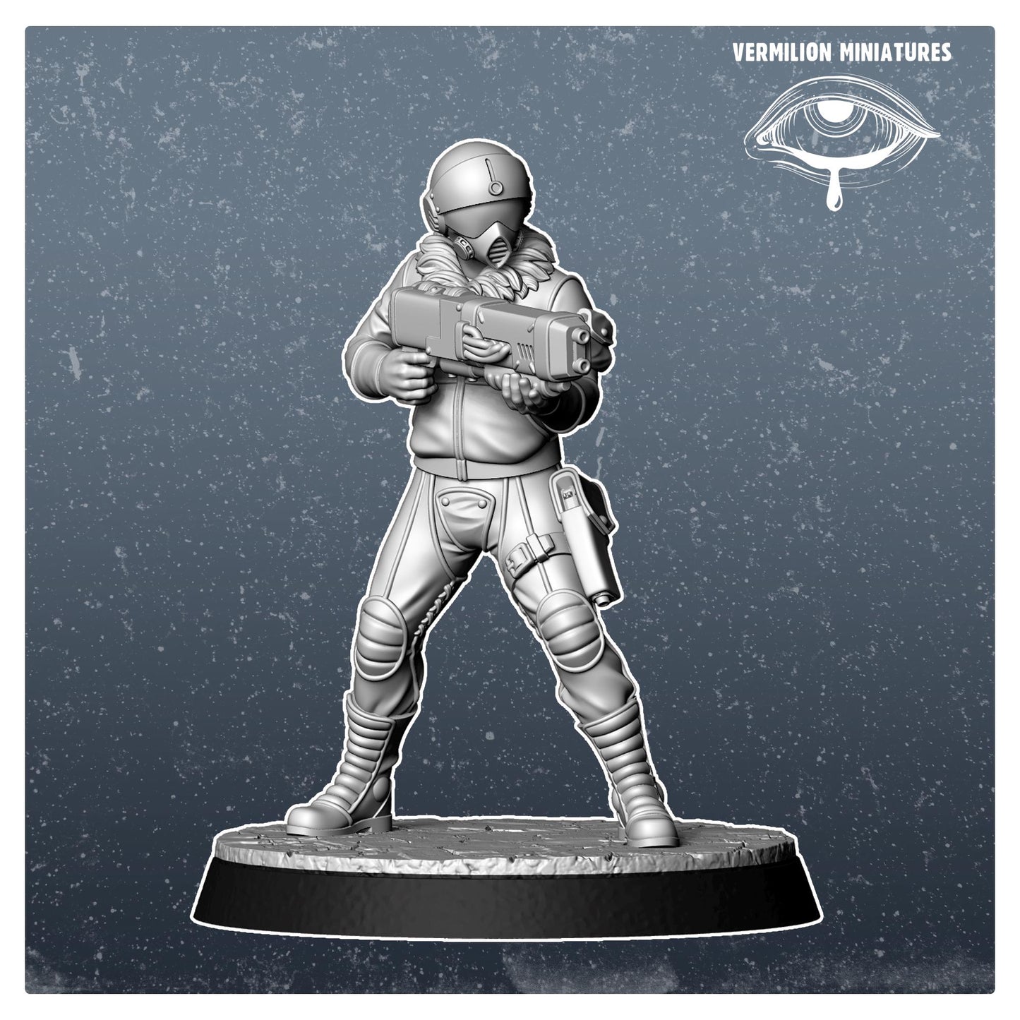 Pilot 2 - Steel Rising 2 (1 miniature) (Sculpted by Vermillion Miniatures)