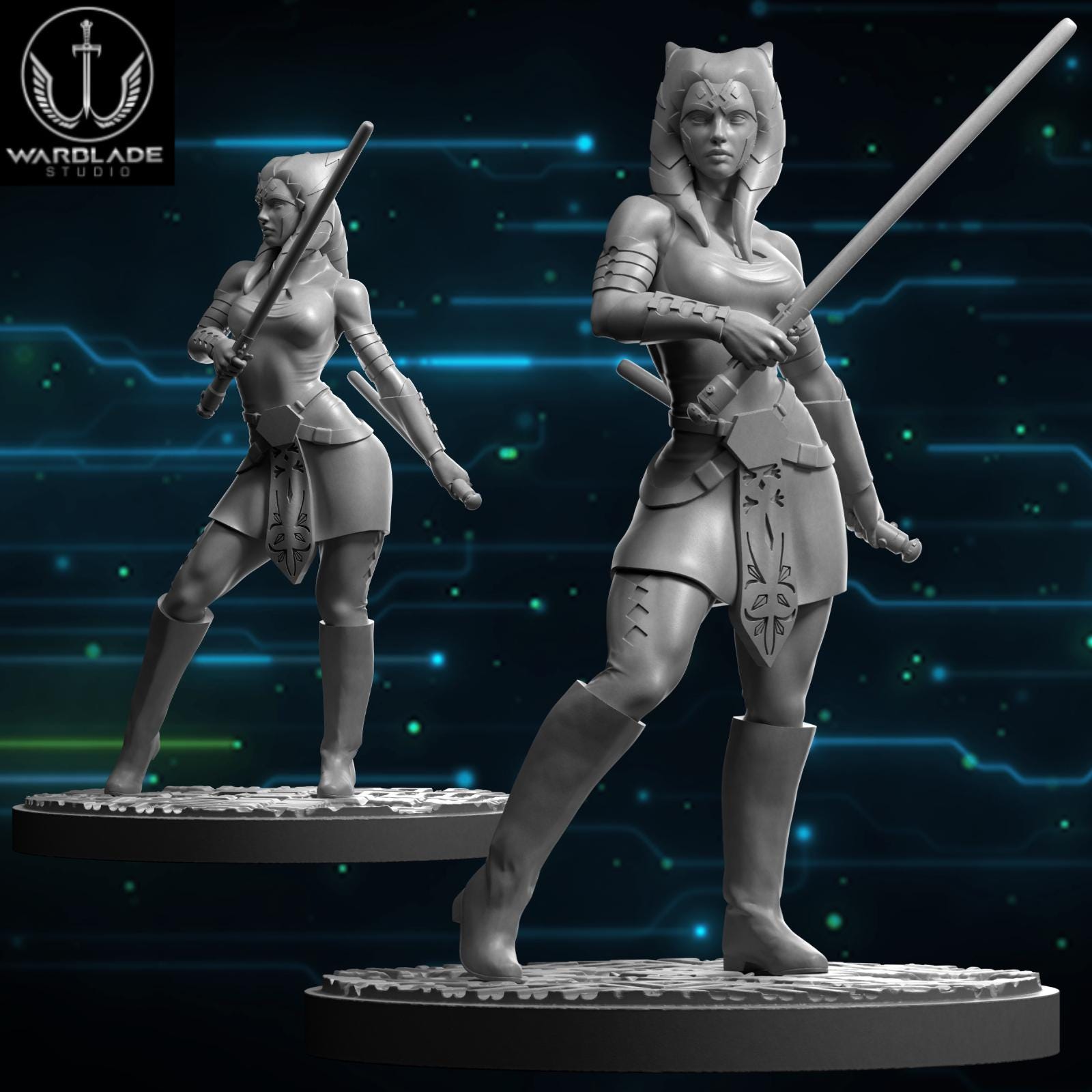 Ahsoka - Fan Art (sculpted by Warblade Studios)