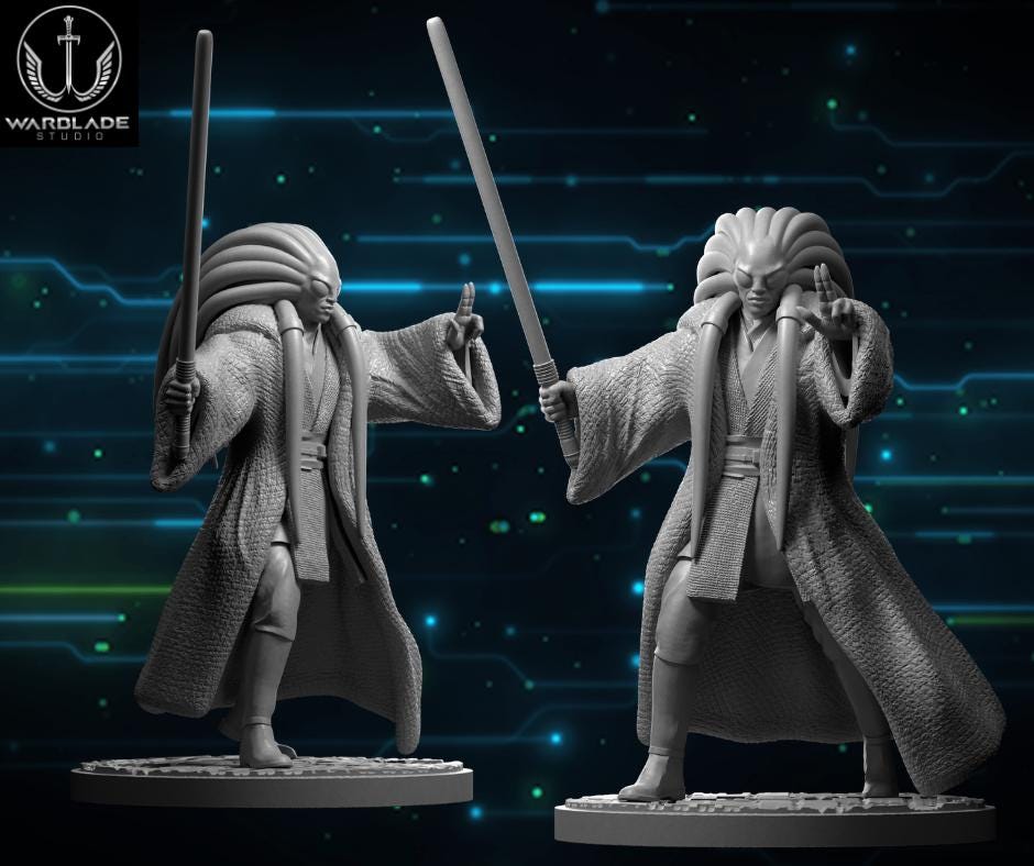 Fit Fisto - Fan Art (sculpted by Warblade Studios)