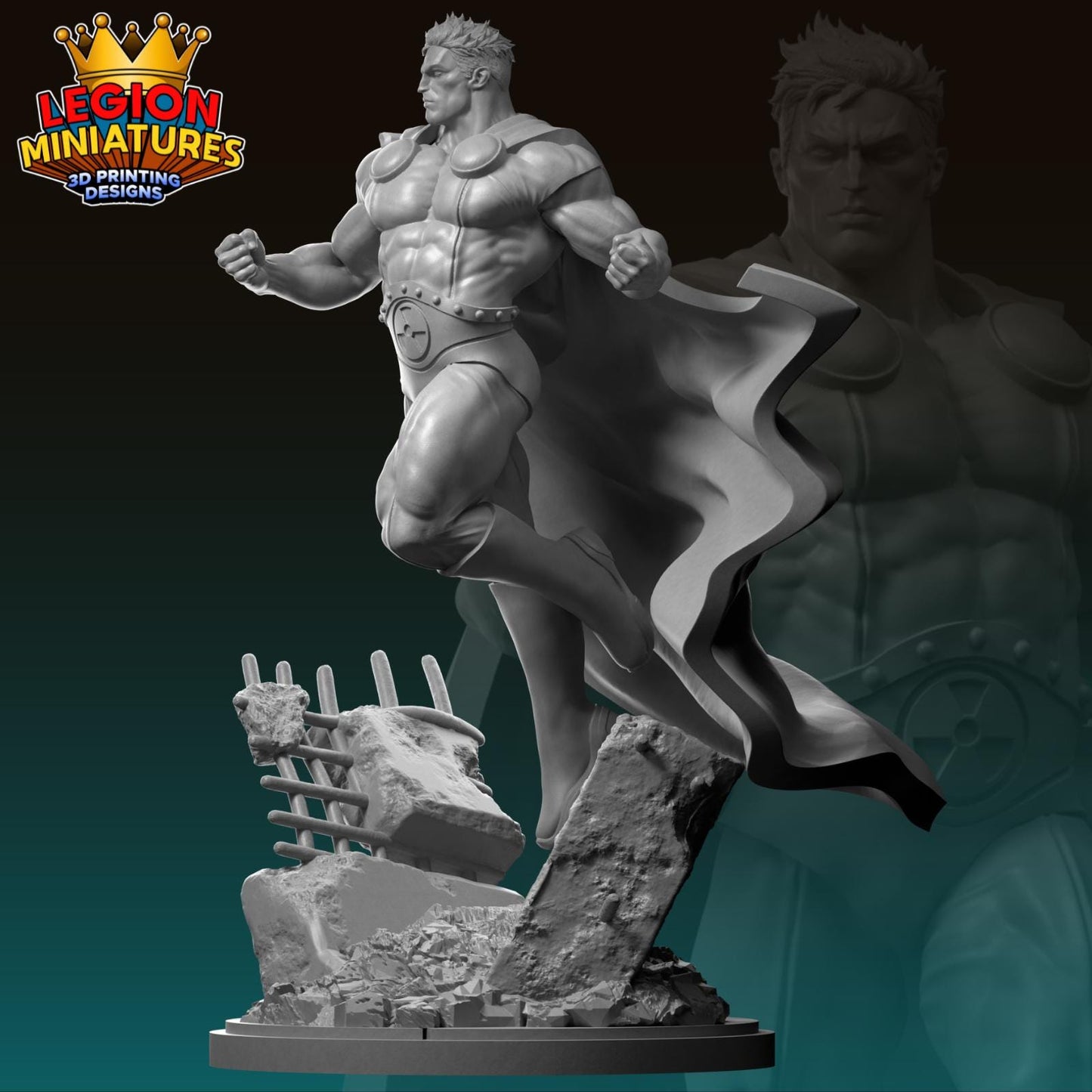 Hyperion - Fan Art 40mm Miniature (Sculpted by Legion Miniatures) (Crisis Protocol Proxy/Alternative)