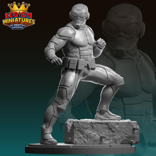 Ultimate Ant-Man - Fan Art 40mm Miniature (Sculpted by Legion Miniatures) (Crisis Protocol Proxy/Alternative)