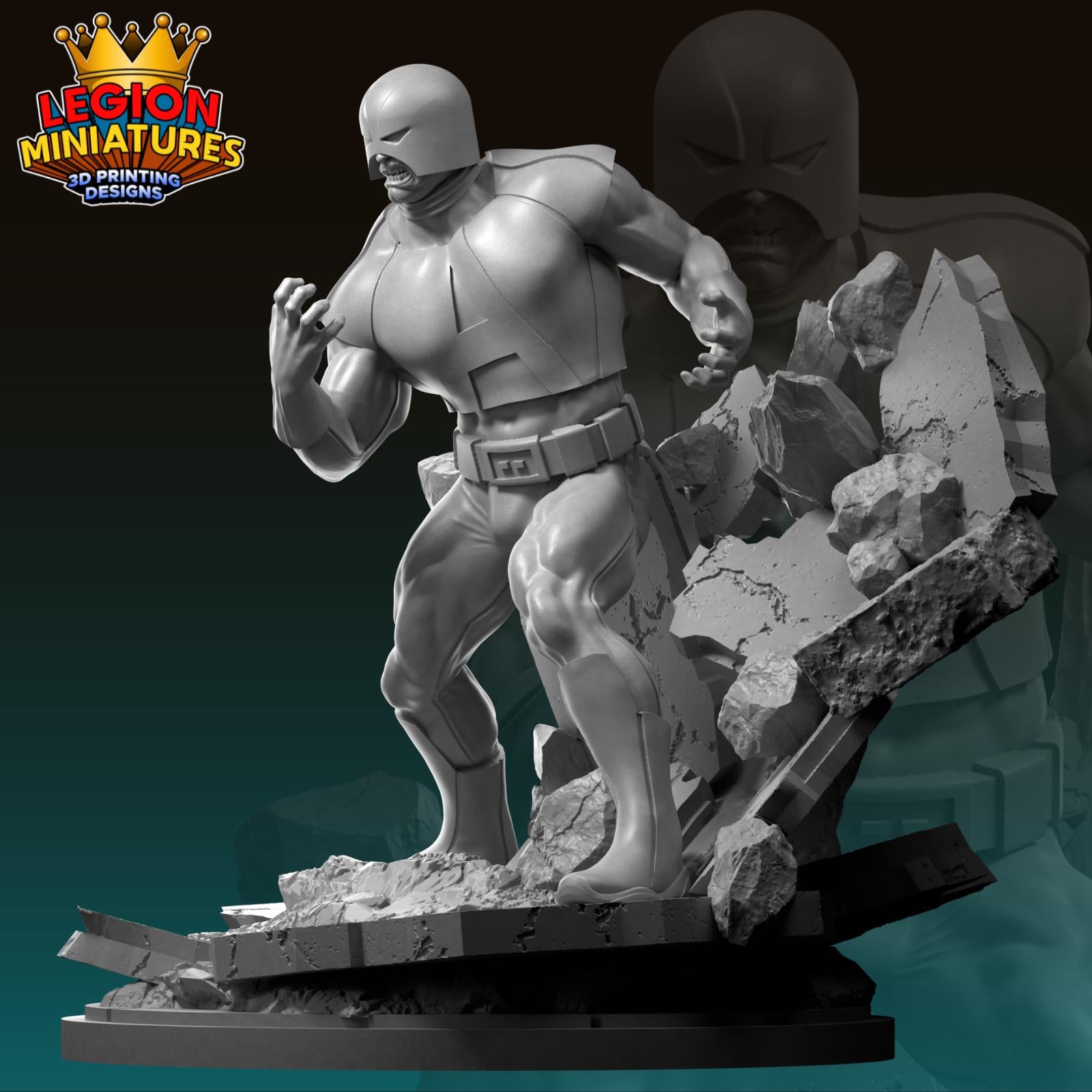 Avalanche - Fan Art 40mm Miniature (Sculpted by Legion Miniatures) (Crisis Protocol Proxy/Alternative)