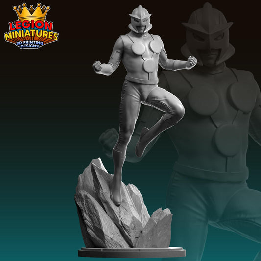 Nova - Fan Art 40mm Miniature (Sculpted by Legion Miniatures) (Crisis Protocol Proxy/Alternative)