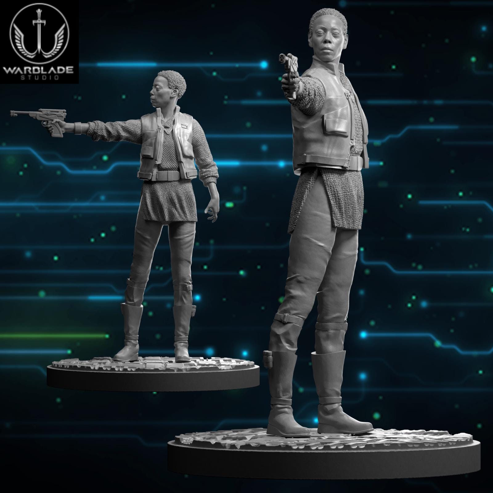 Cere - Fan Art (sculpted by Warblade Studios)