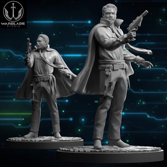 Lando (Young) - Fan Art (sculpted by Warblade Studios)